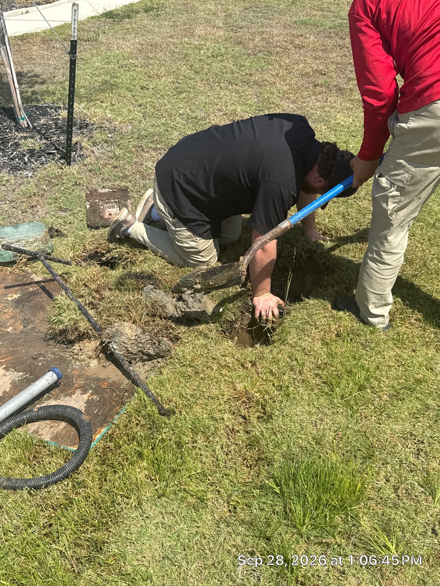 Main Water Line Leak Repair and Pressure Testing in College Station by 4L Contracting LLC