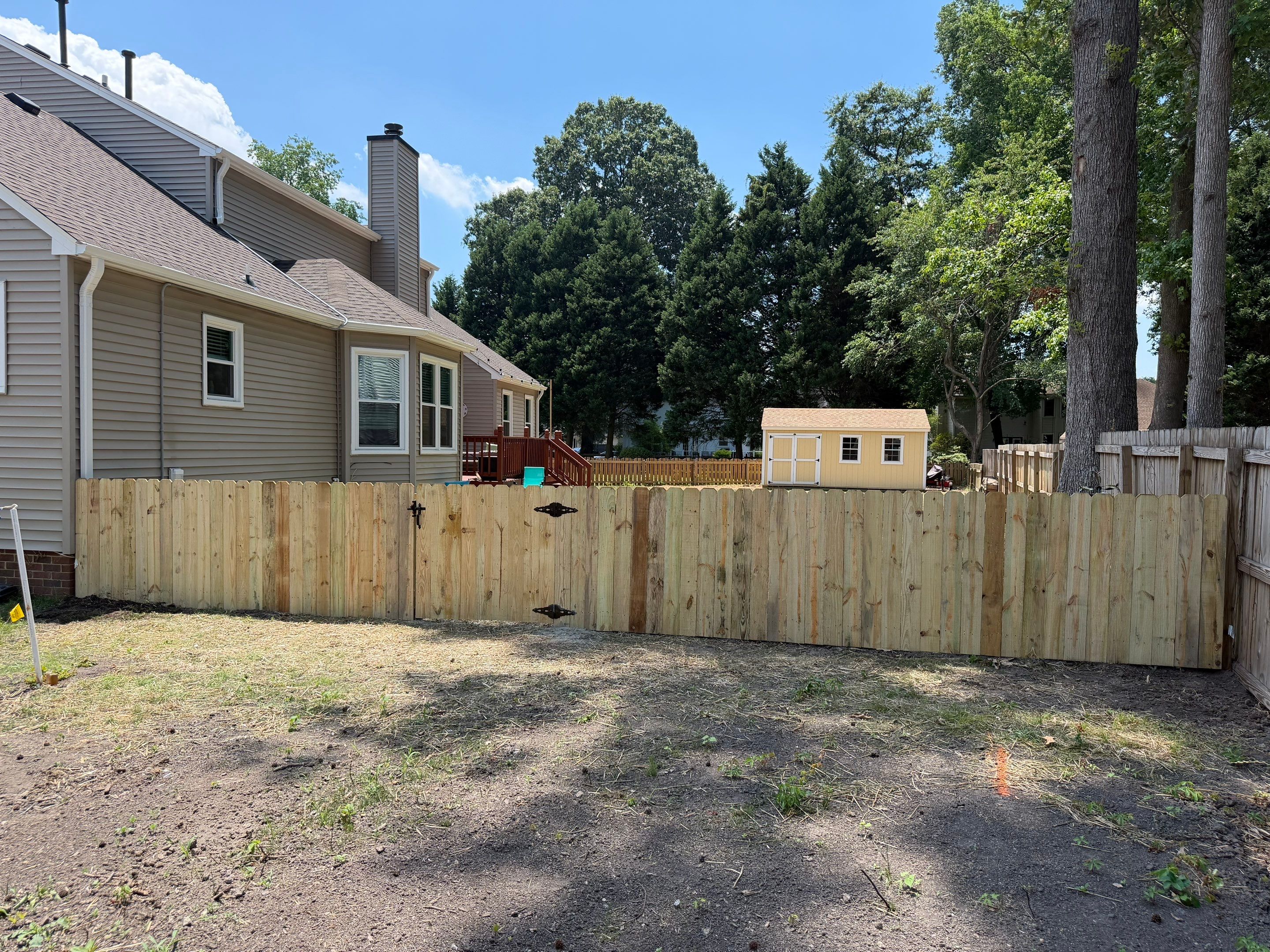 Fresh Wood. Fresh Look. by Tidewater Fence