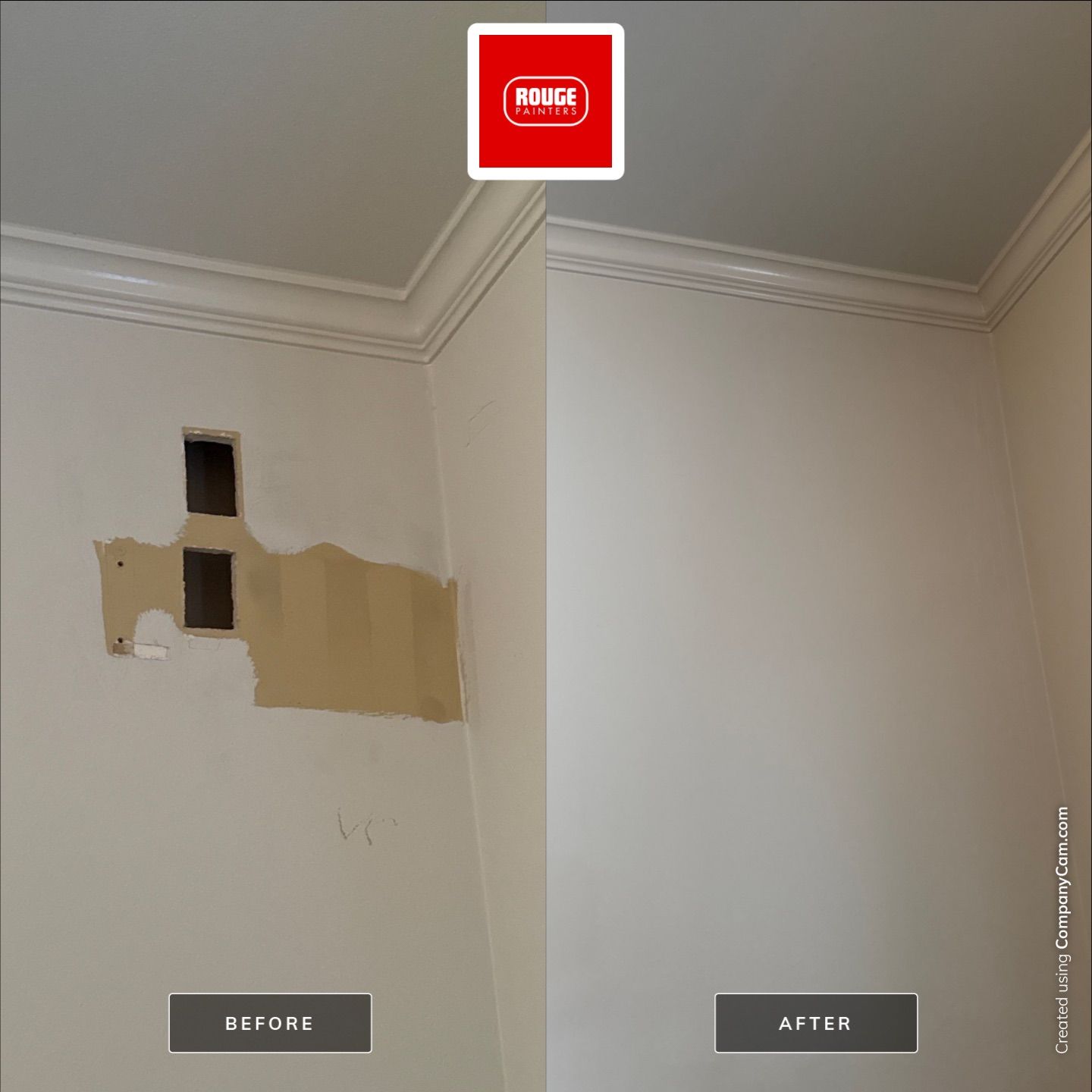 Ceiling & Wall Patch by Rouge Painters