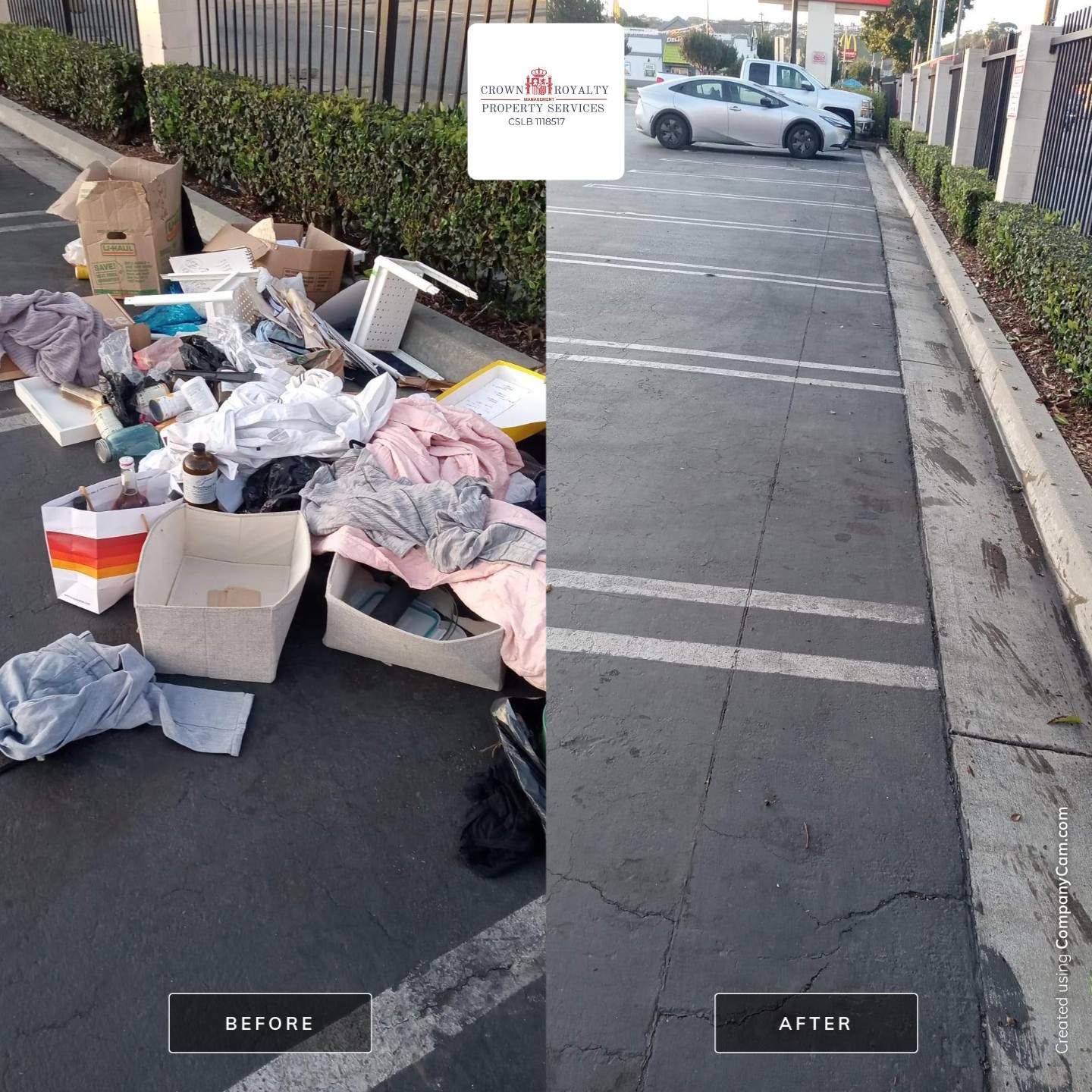 Before and After - ICSC by Crown Royalty Property Services 