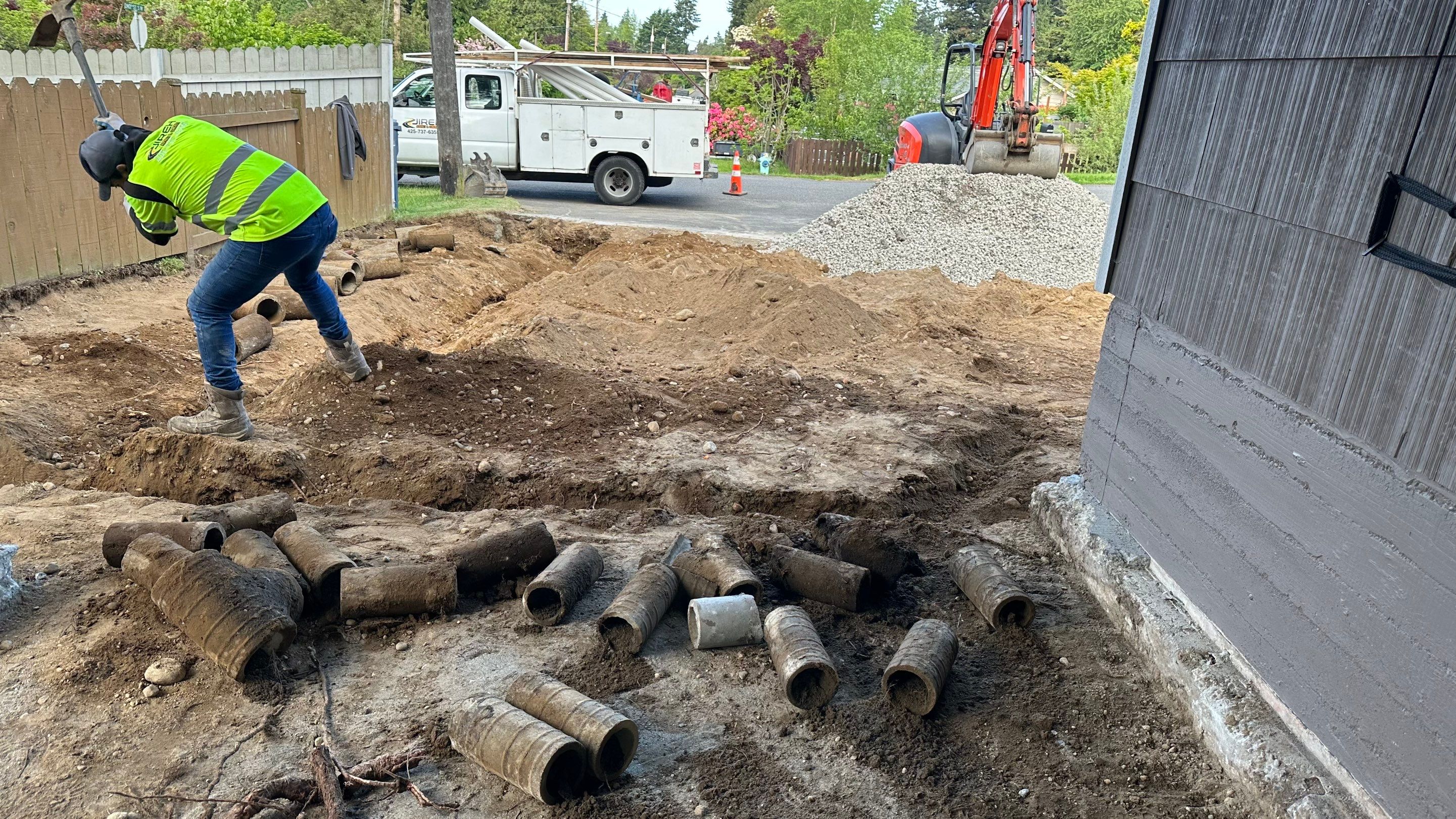  April | Driveway Repair, Concrete Project  by Jireh Asphalt & Concrete Inc 