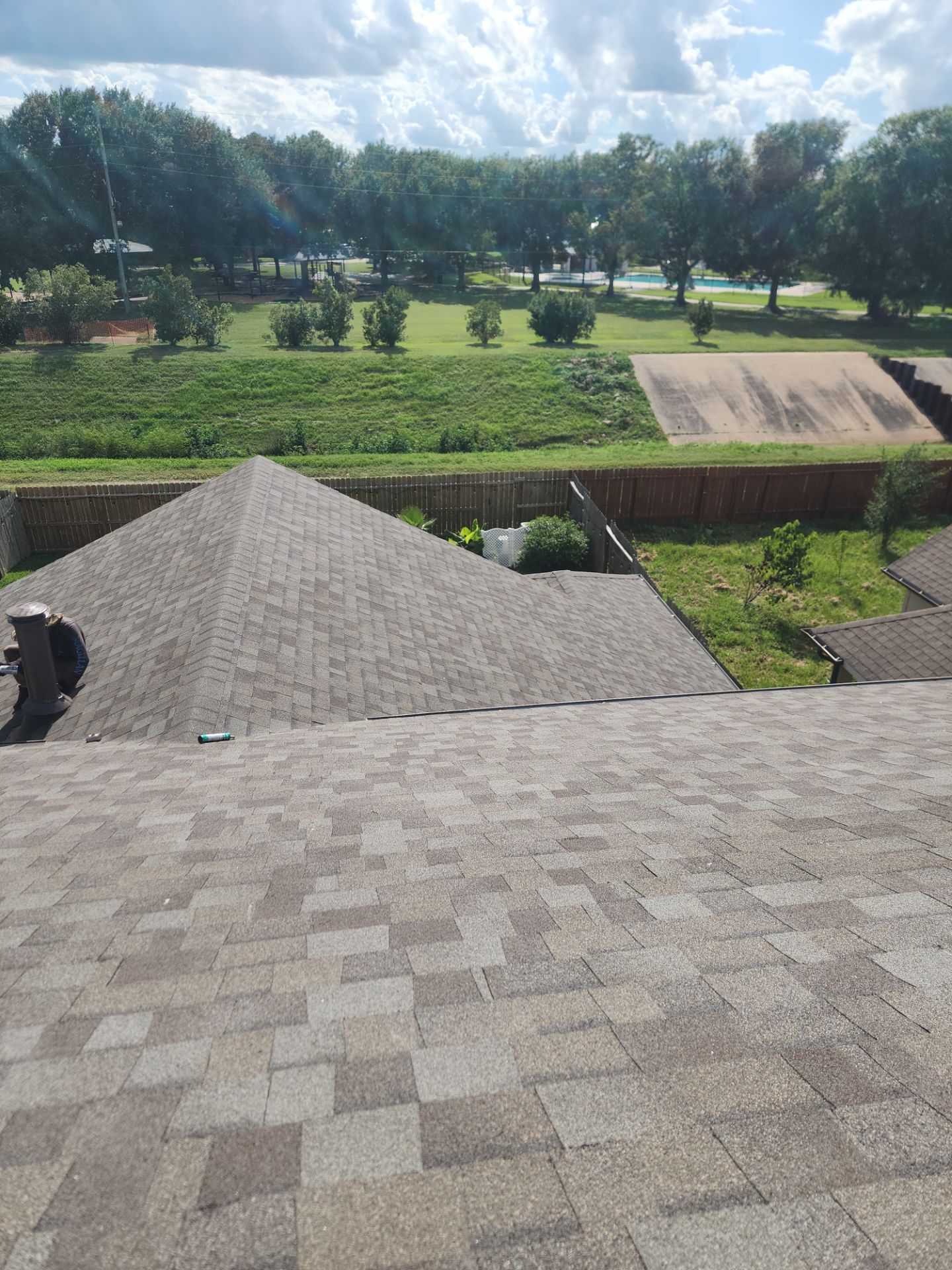 Residential Roofing Installation using Owen's Corning Duration (Lifetime) Shingles by Roof Repair Company