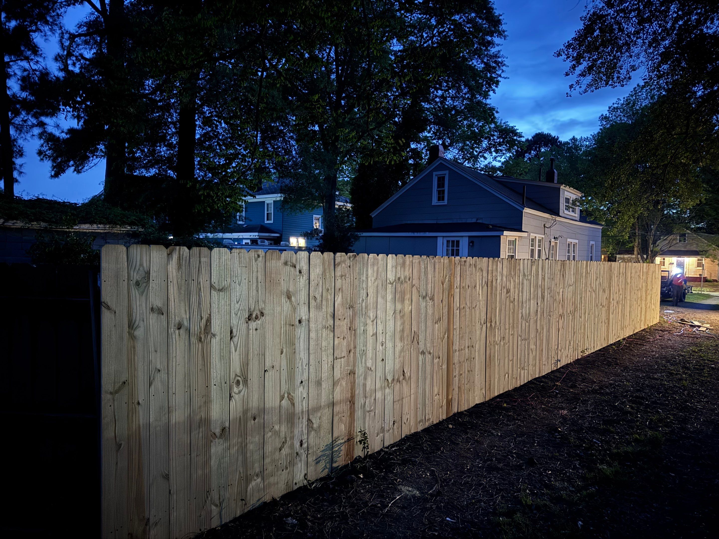 Backyard Charm Starts Here by Tidewater Fence