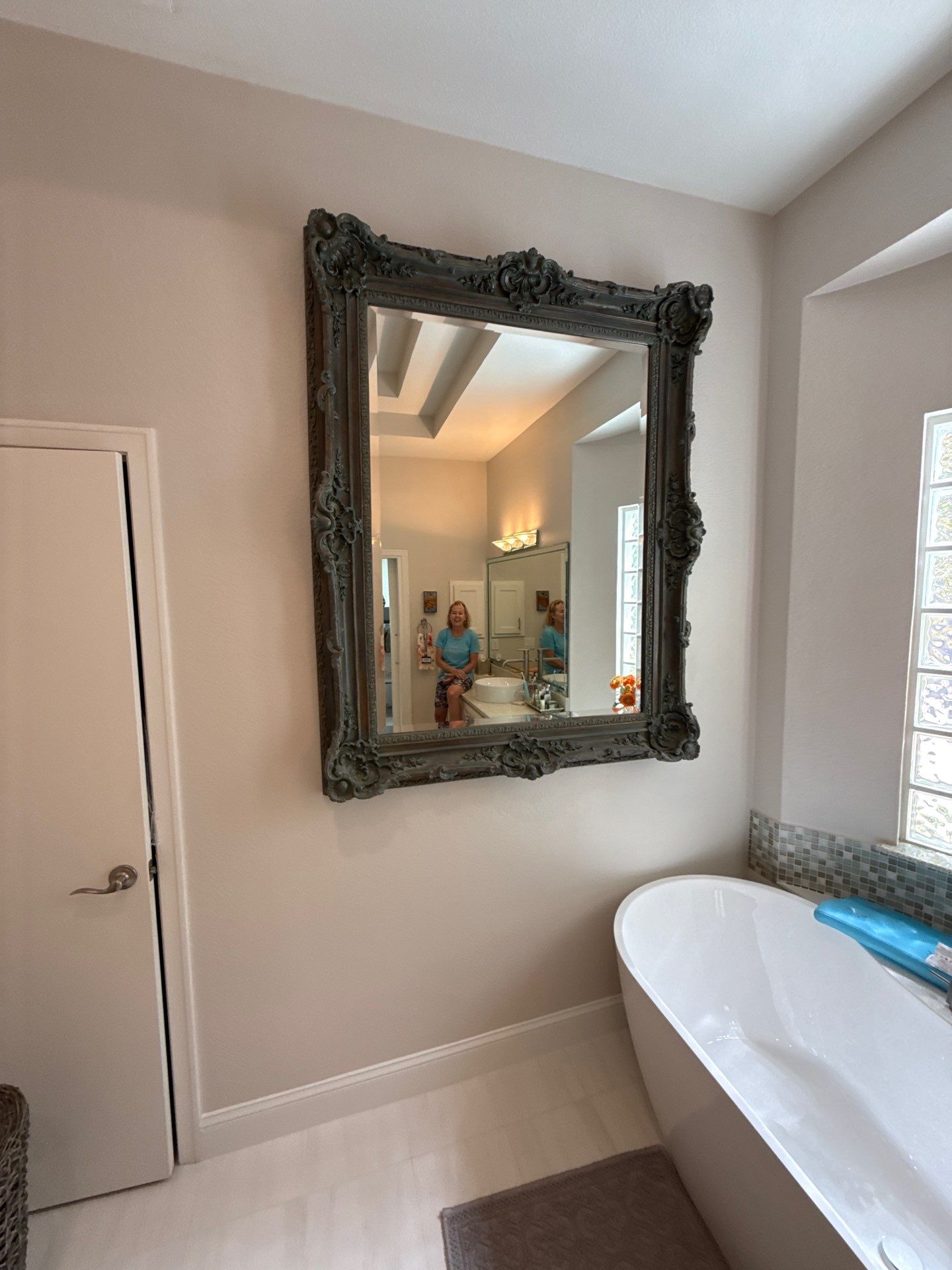 Big Beautiful Bevel Strip Mirror  by Richardson Glass & Mirror