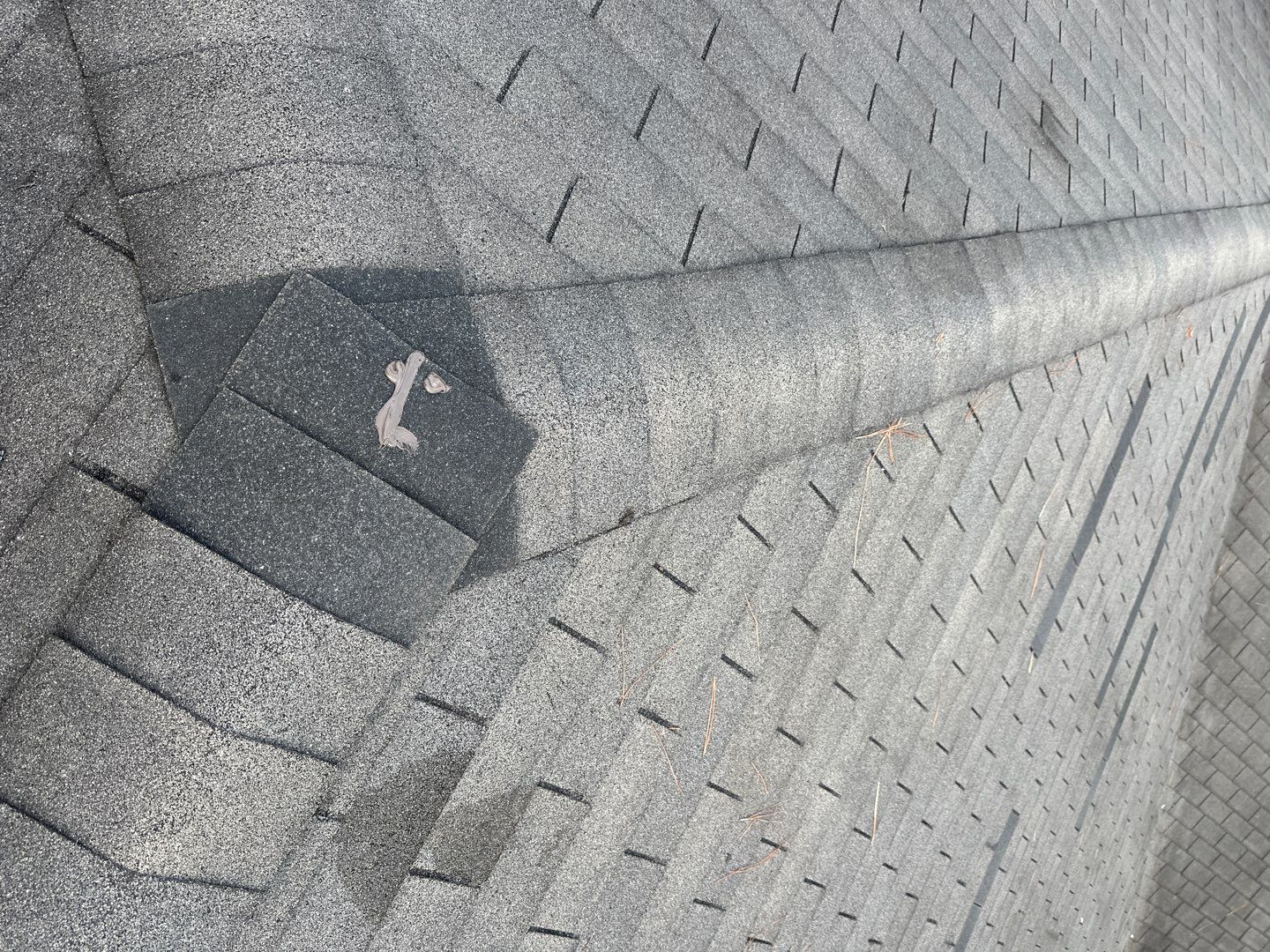 Hail Damage using Owen's Corning Duration (Lifetime) Shingles by Roof Repair Company