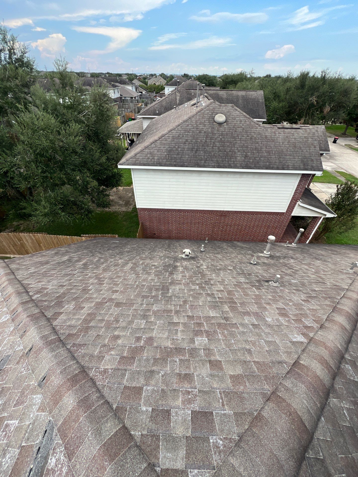Residential Roofing Repair using Owen's Corning Duration (Lifetime) Shingles by Roof Repair Company