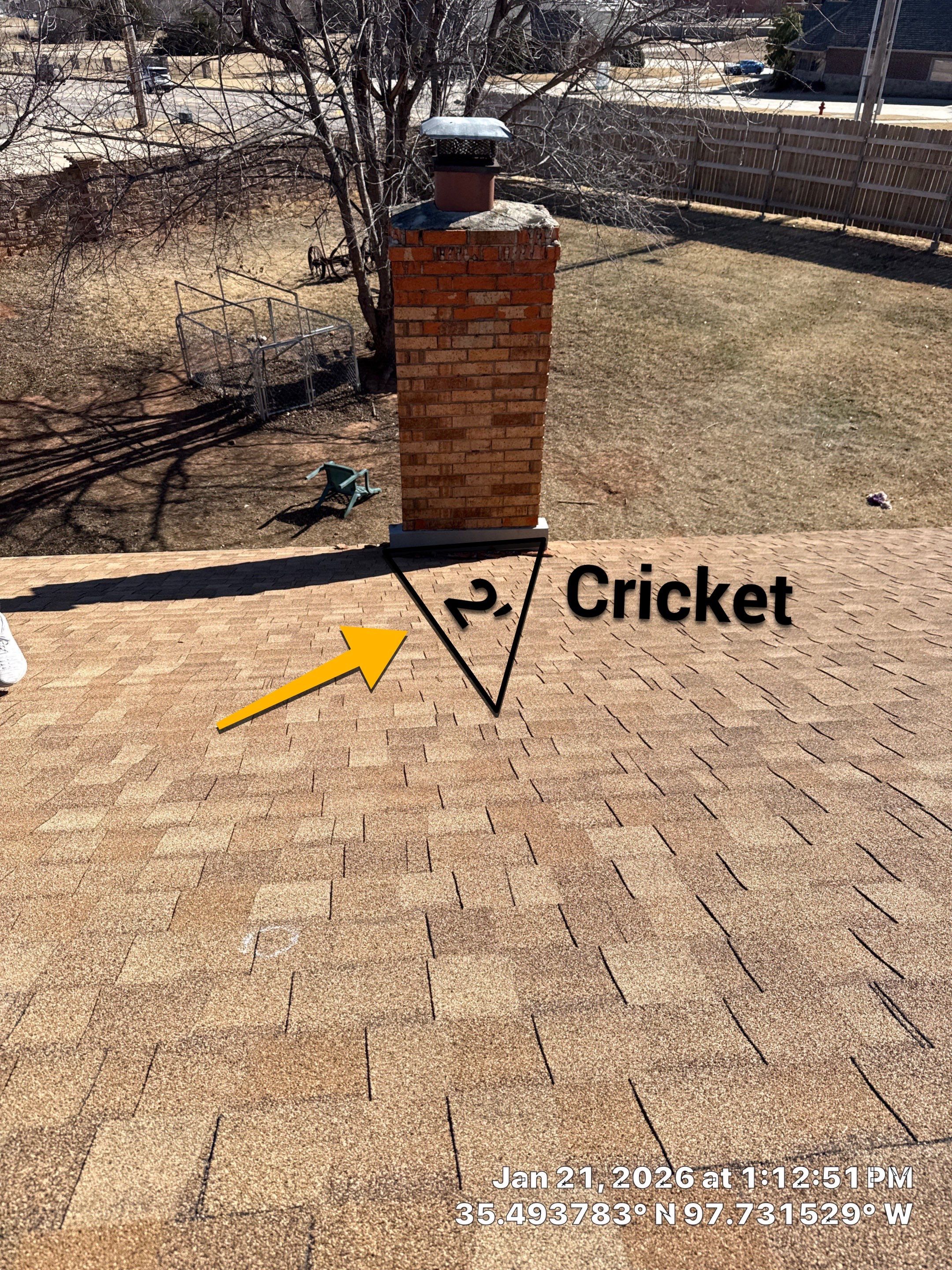 Project in Yukon, OK by OAK Roofing Restoration 