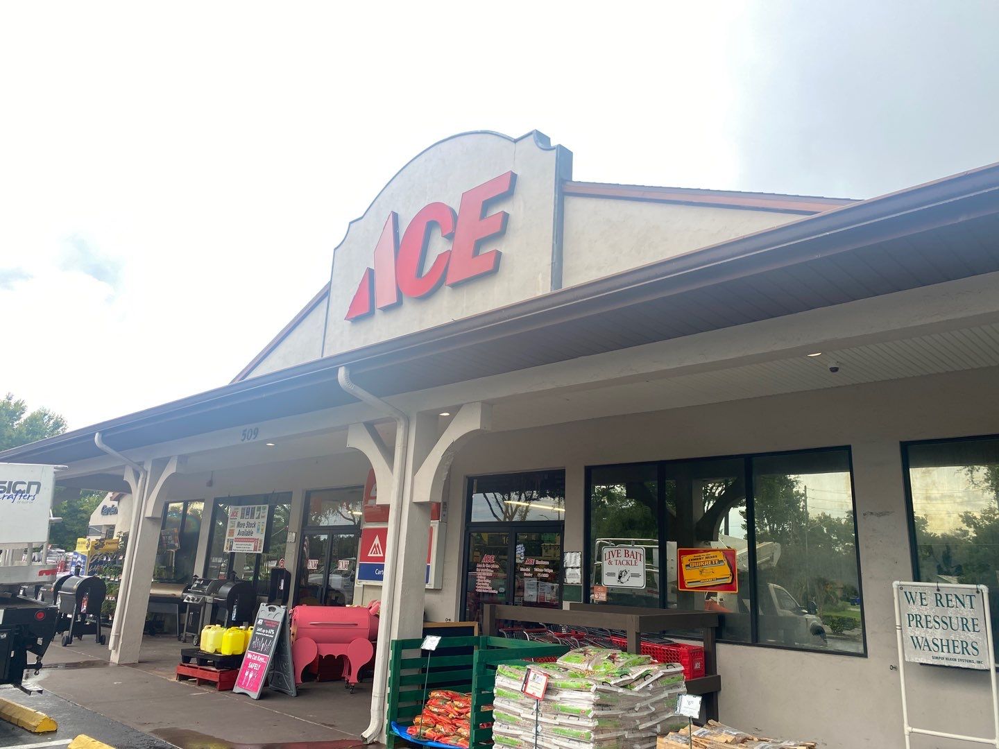 Flush Mount Channel Letters for Tavares Carter's Ace Hardware by SignCrafters