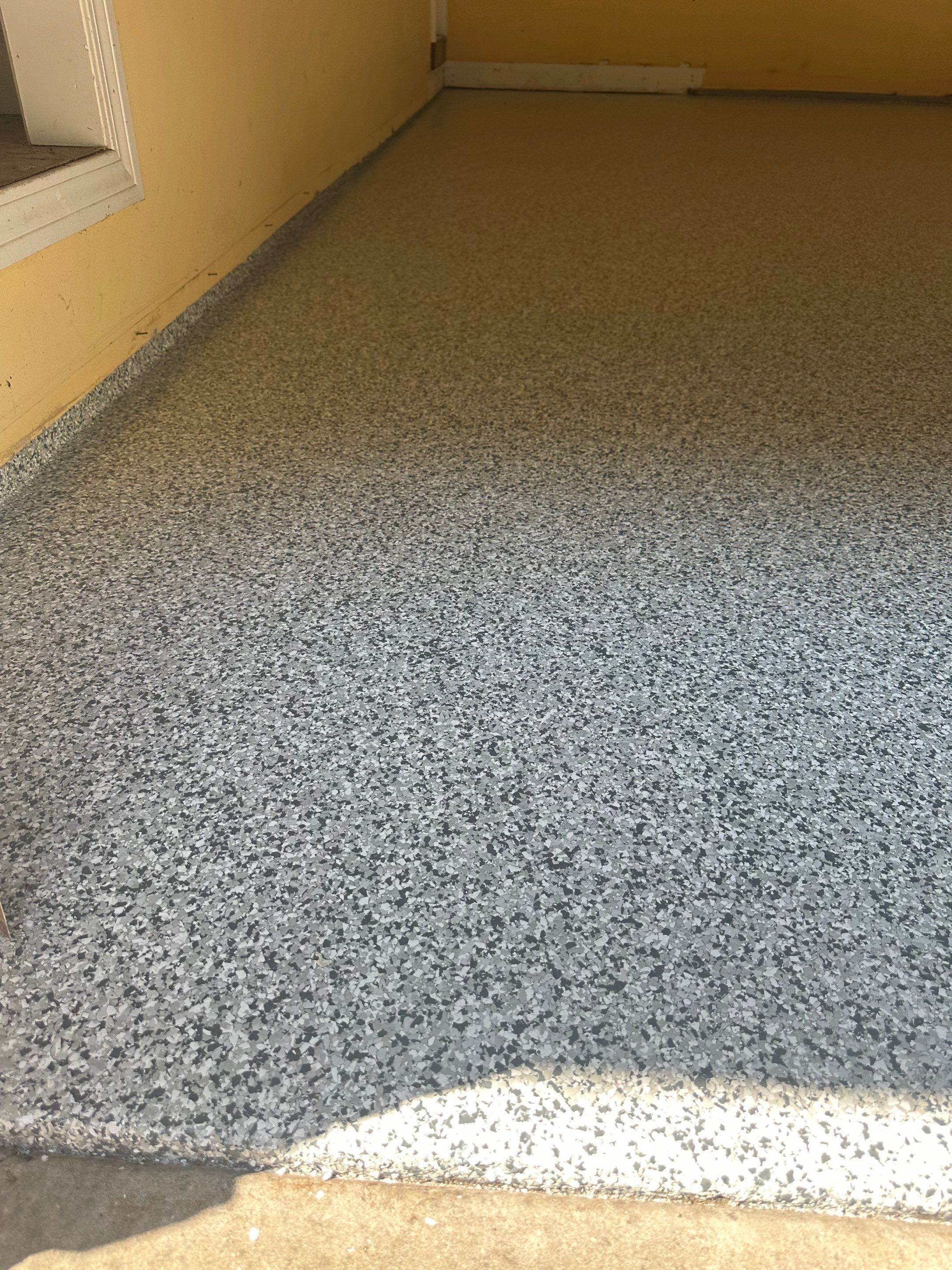 Garage Floor Coating using Gravel by My Garage Floor Guys