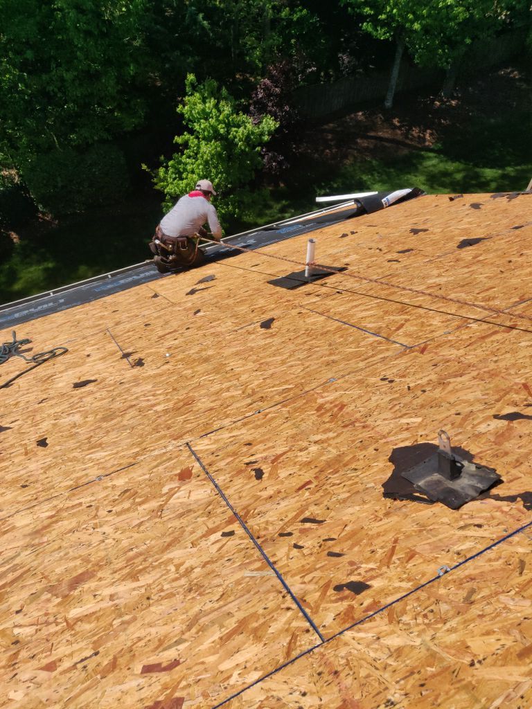 Residential Roofing Installation using Roof Installation by American Roofing NC