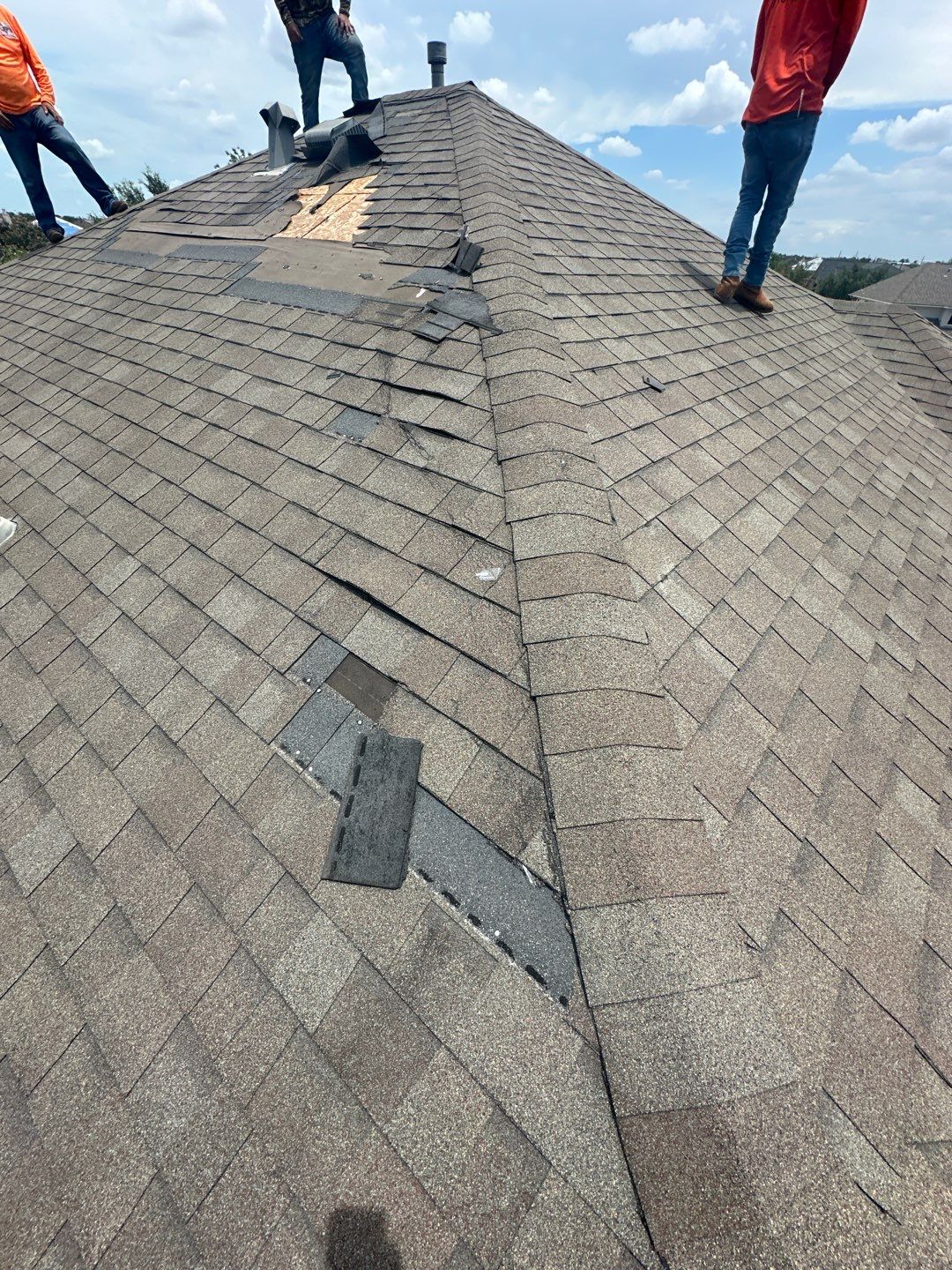 Residential Roofing Repair using Owen's Corning Duration (Lifetime) Shingles by Roof Repair Company
