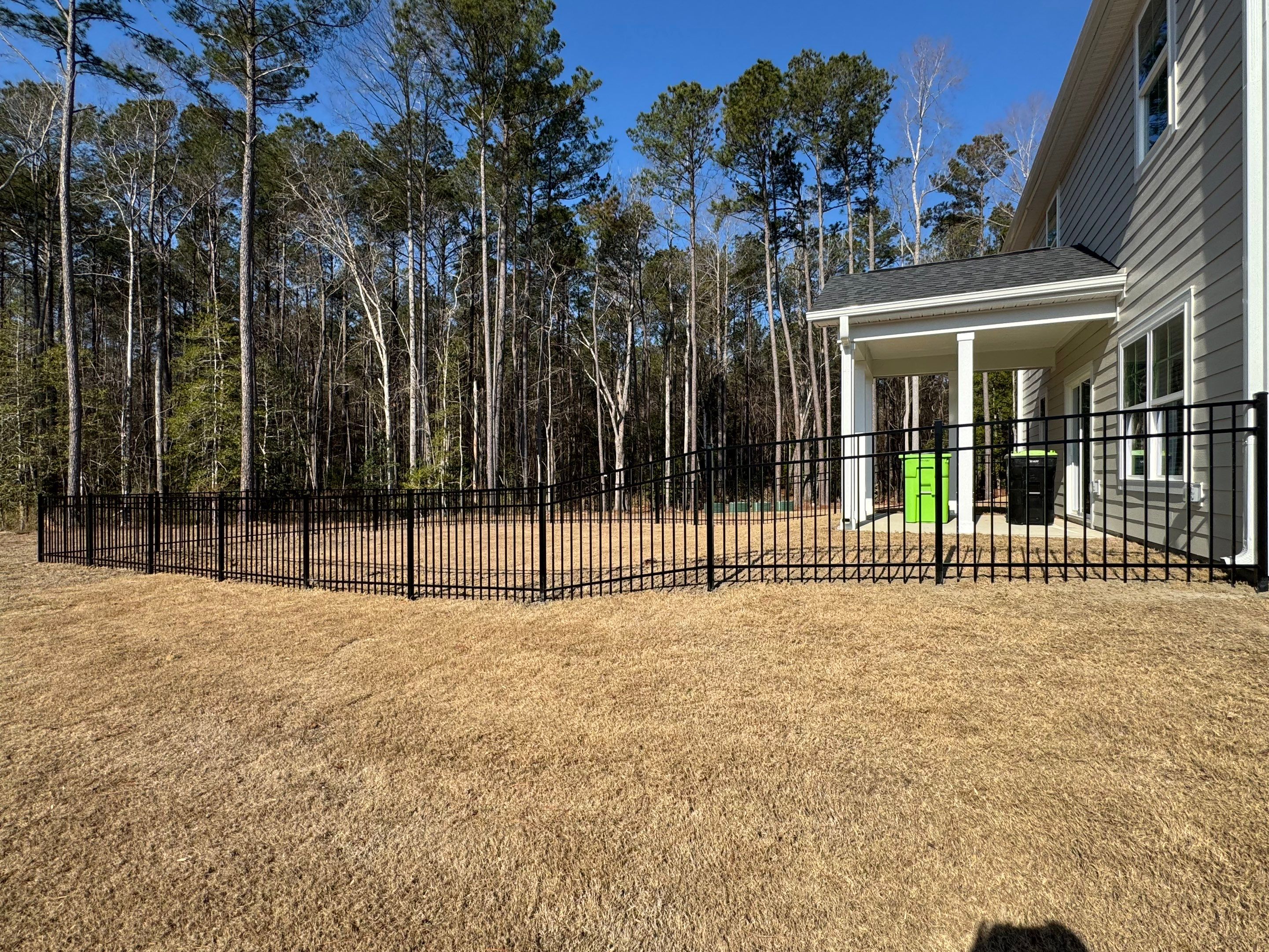 Project in New Bern by Superior Fence and Rail