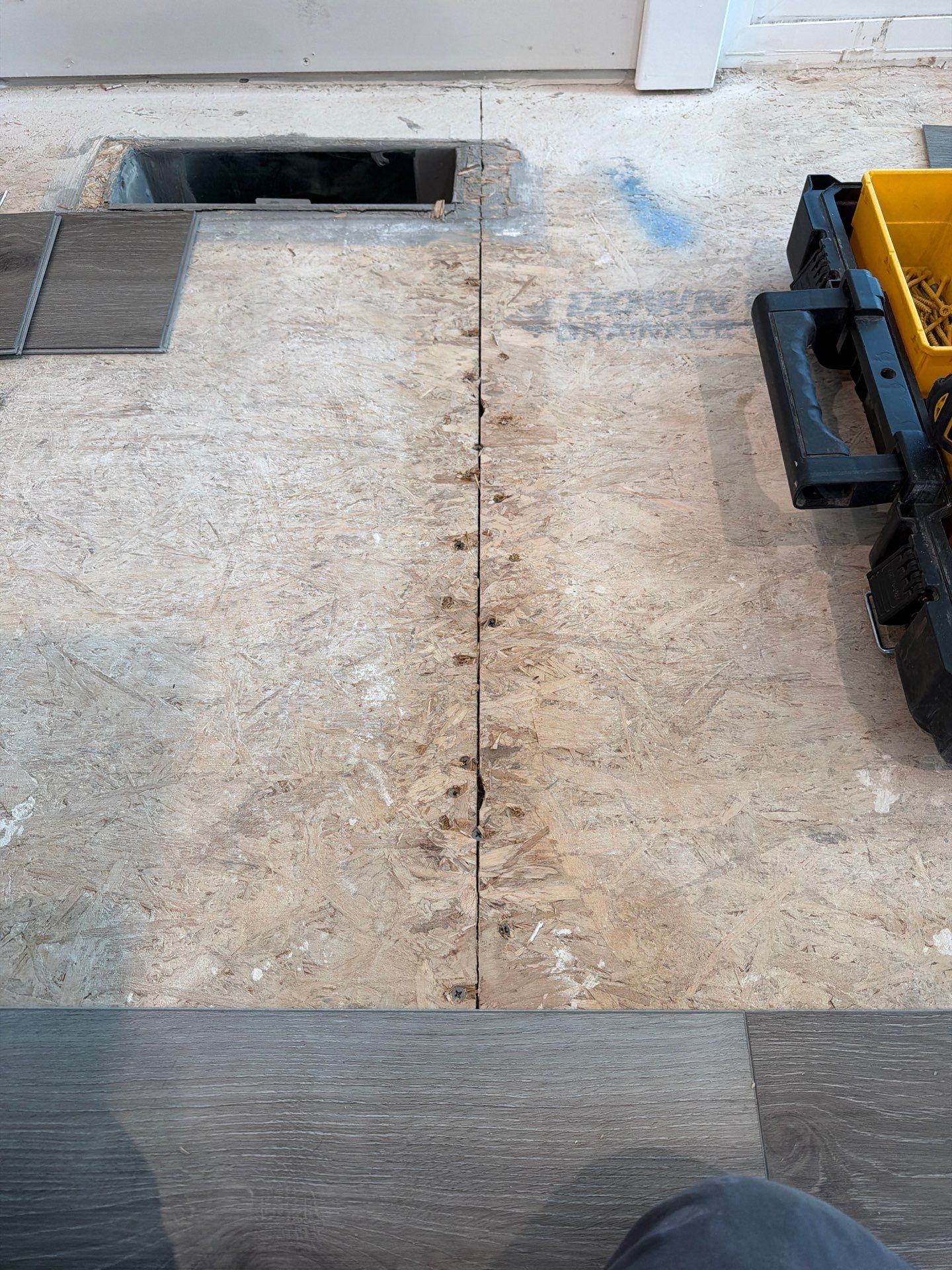 Luxury Vinyl Plank Flooring Installation – Middletown, DE by Laser Focused Solutions LLC