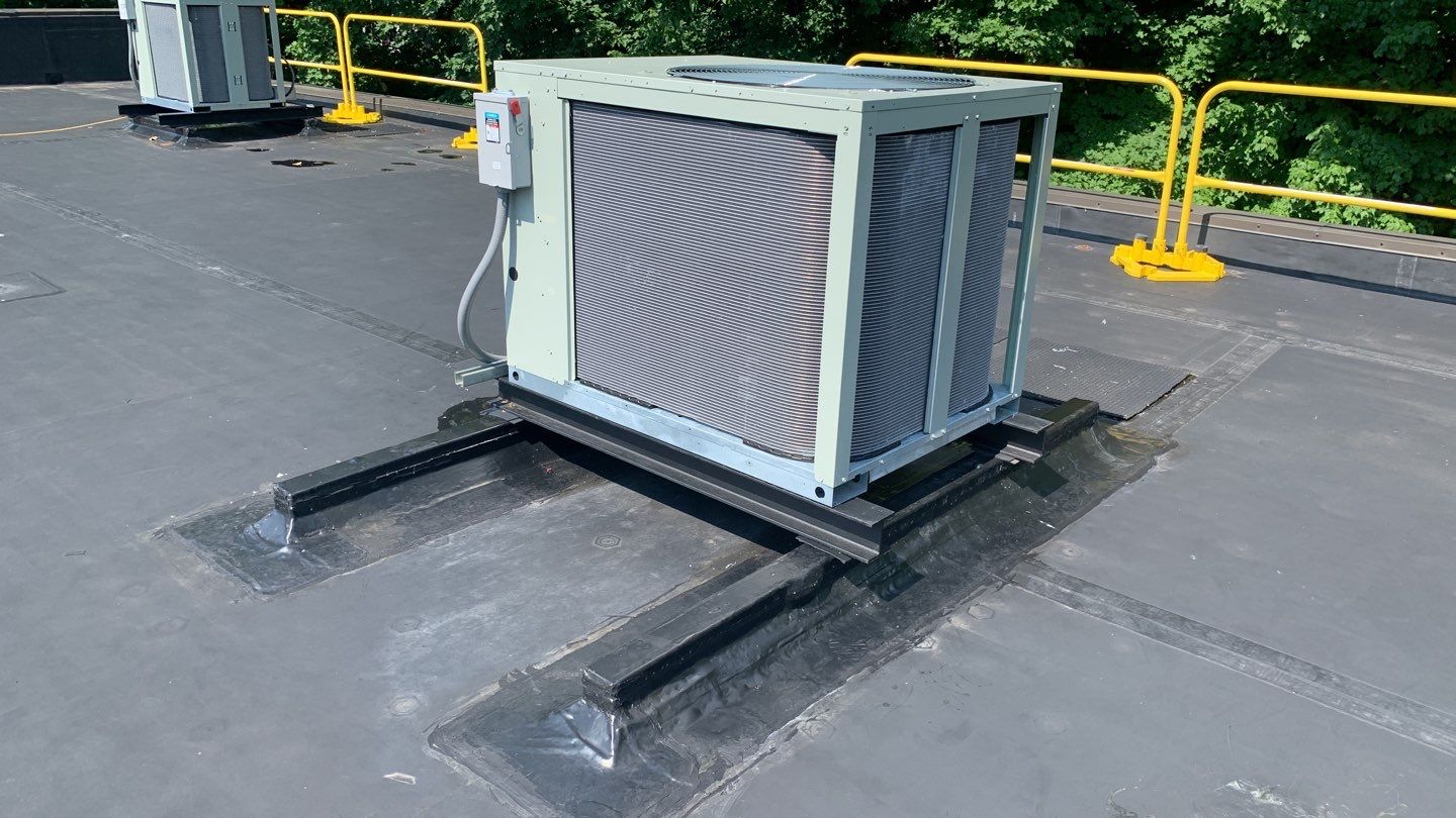 Commercial Roofing Repair using EPDM  by A Plus Exterior