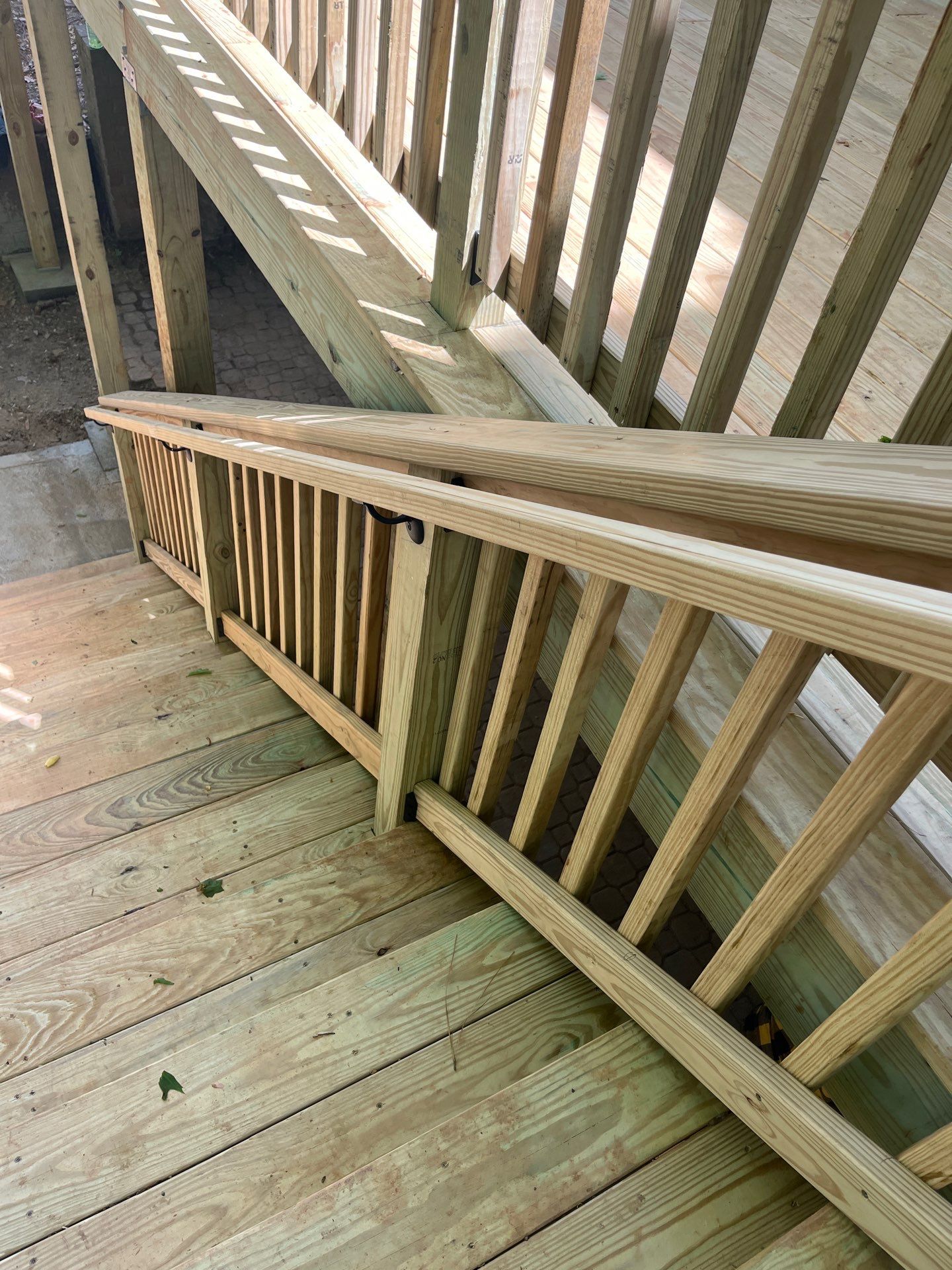 Wood Deck Build in Acworth, GA by Nelson Exteriors 