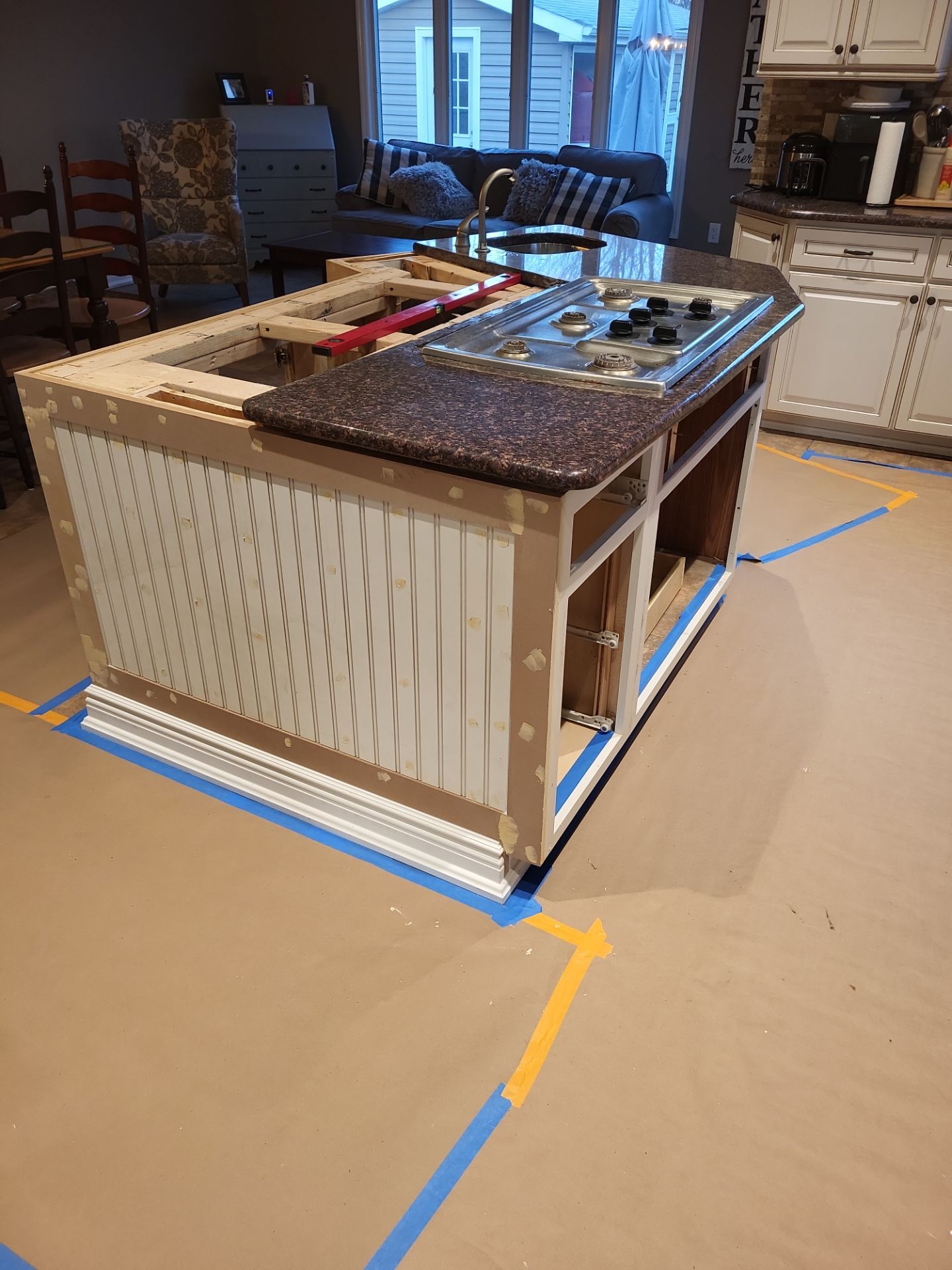 Custom Island Remodel by Spectrum Painting, LLC