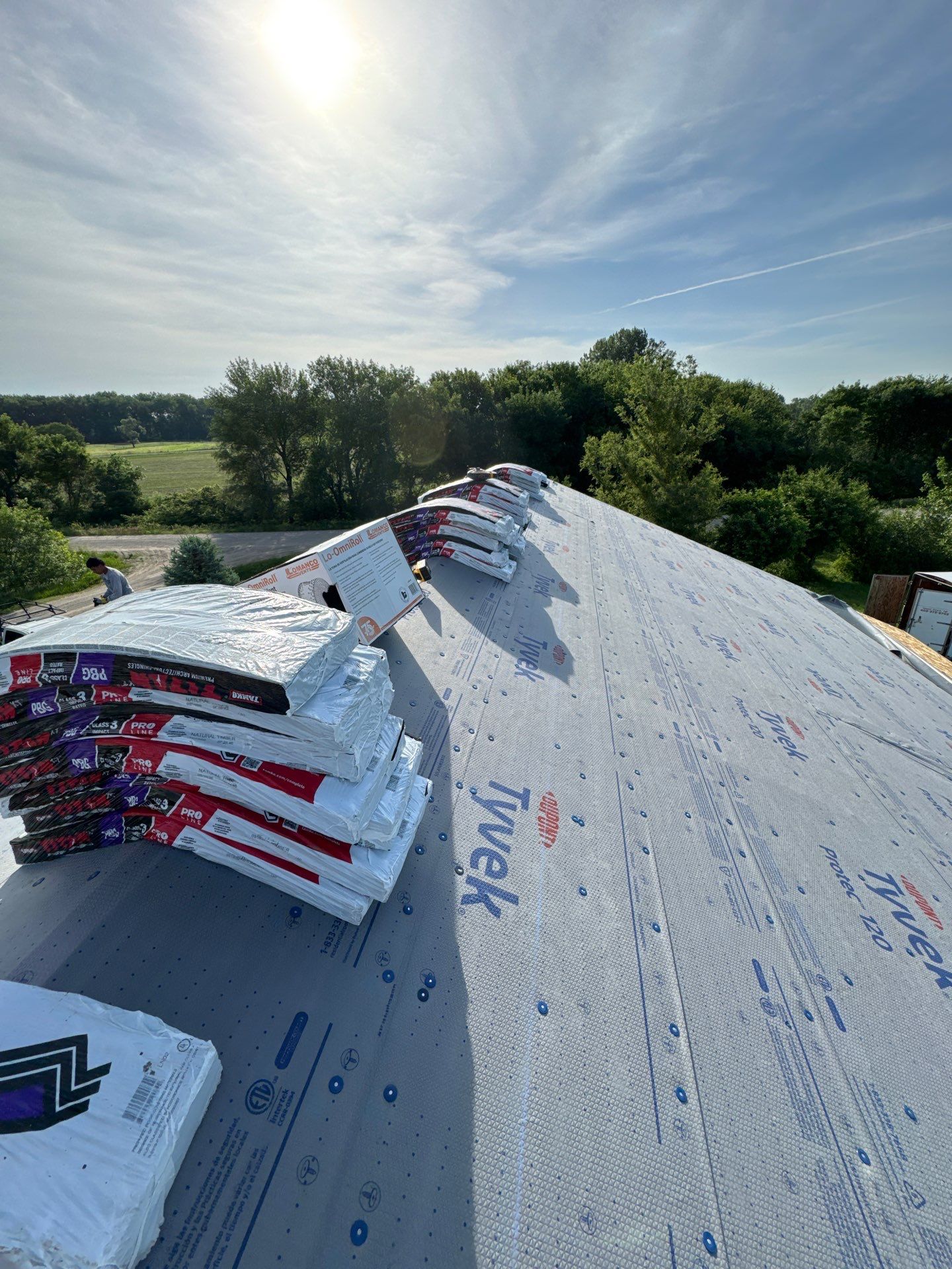 Titan XT Architectural Shingle Roof Installation in Wisner by Crows Roofing LLC
