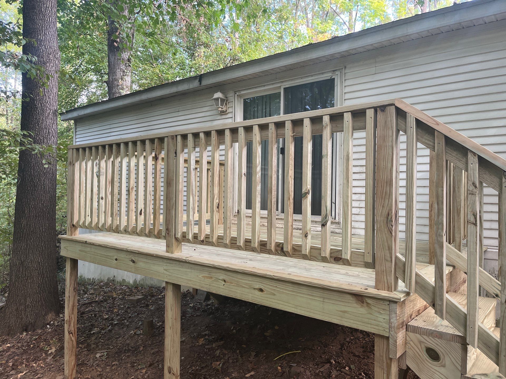Deck Remodel by Skilled Construction LLC