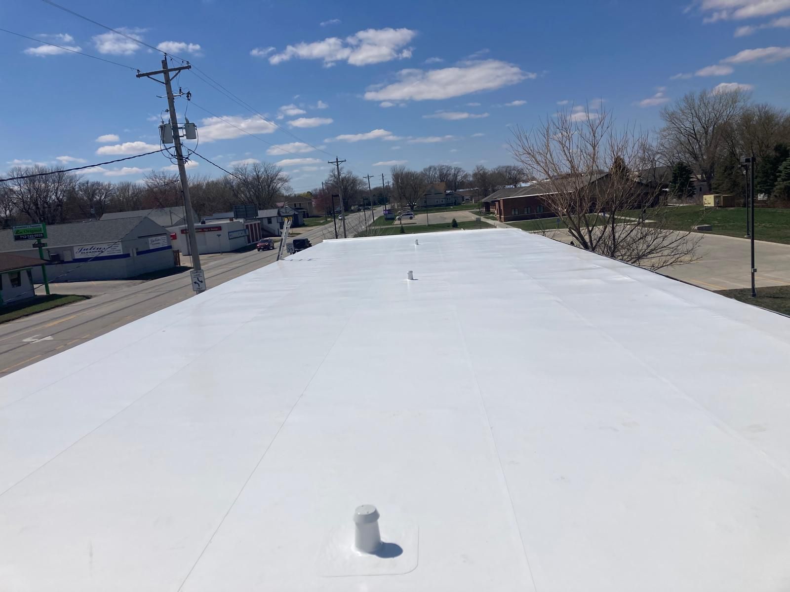 Commercial Roofing Installation using DURO LAST by Grell Roofing