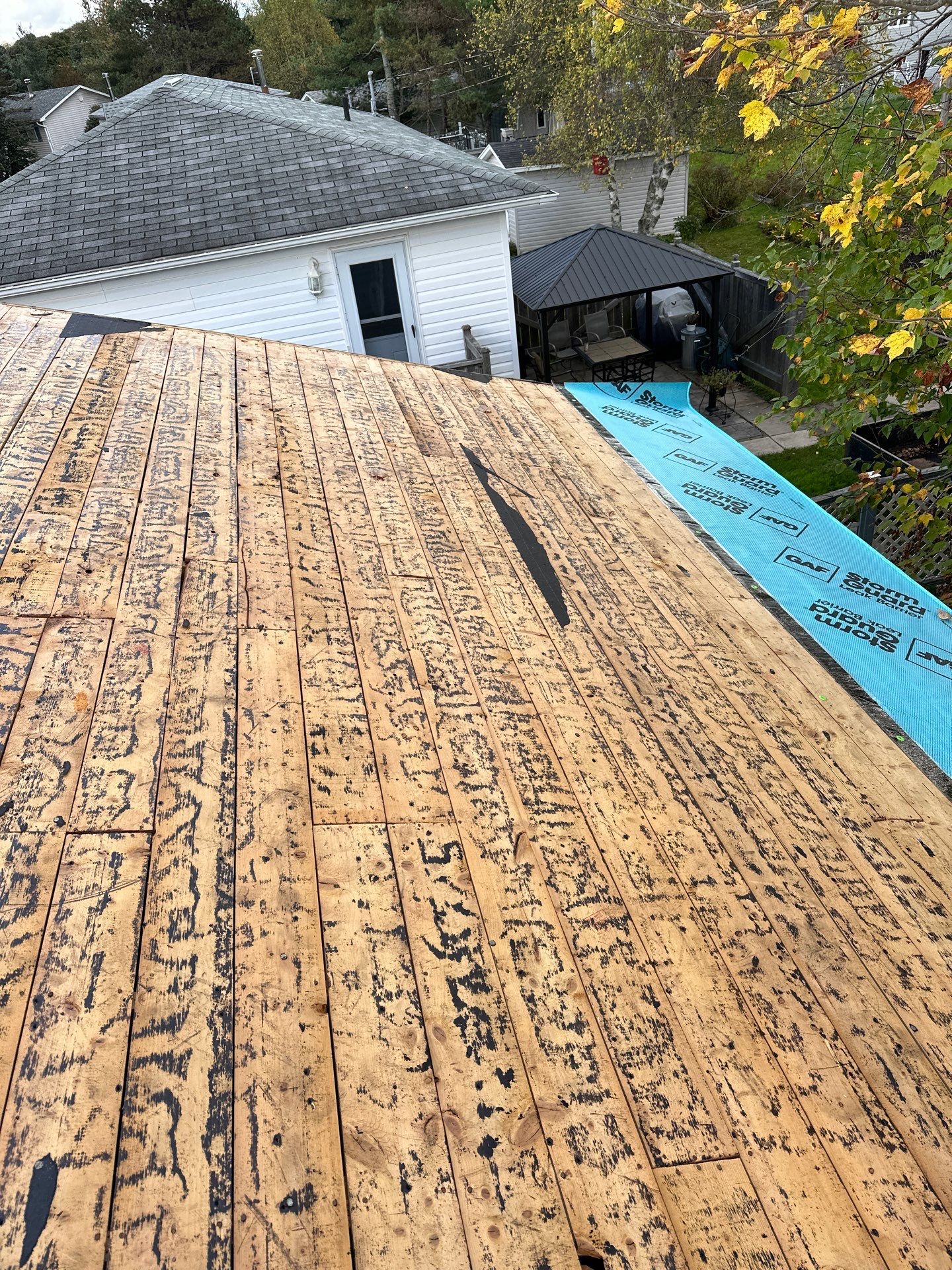 Residential Roofing Installation using Wakefield Bridge Steel Shingle by Ideal Steel by Artisan Roofing & Home Improvements Inc.