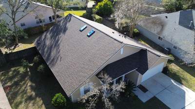 Hail damaged reroof in Gainesville, FL