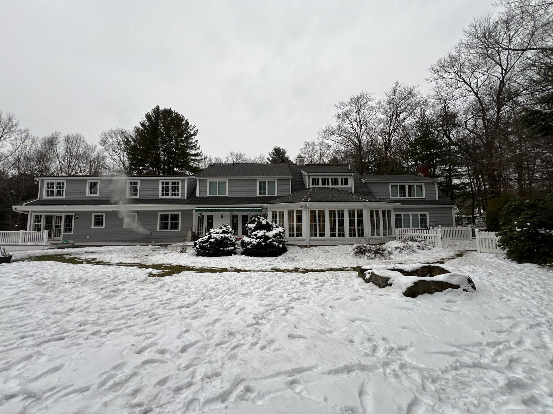 Carlisle Roofing Installation using Owens Corning Shingles and Copper by Mighty Dog Roofing of Greater Middlesex County