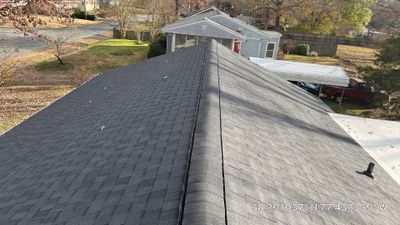 Residential Roofing Installation using Certainteed Landmark, Moire Black