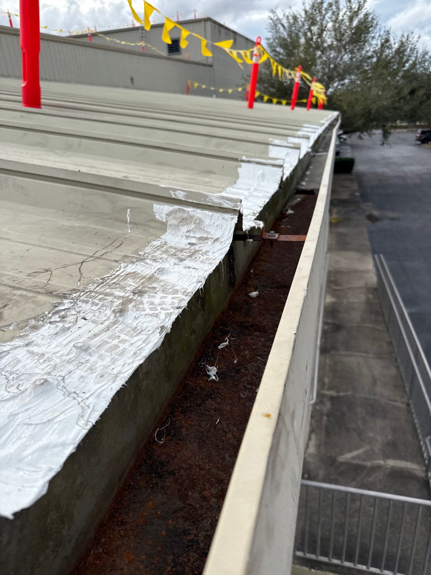 Commercial Gutters using Aluminum Seamless Gutters in Lehigh Acres FL by Gutter Professors