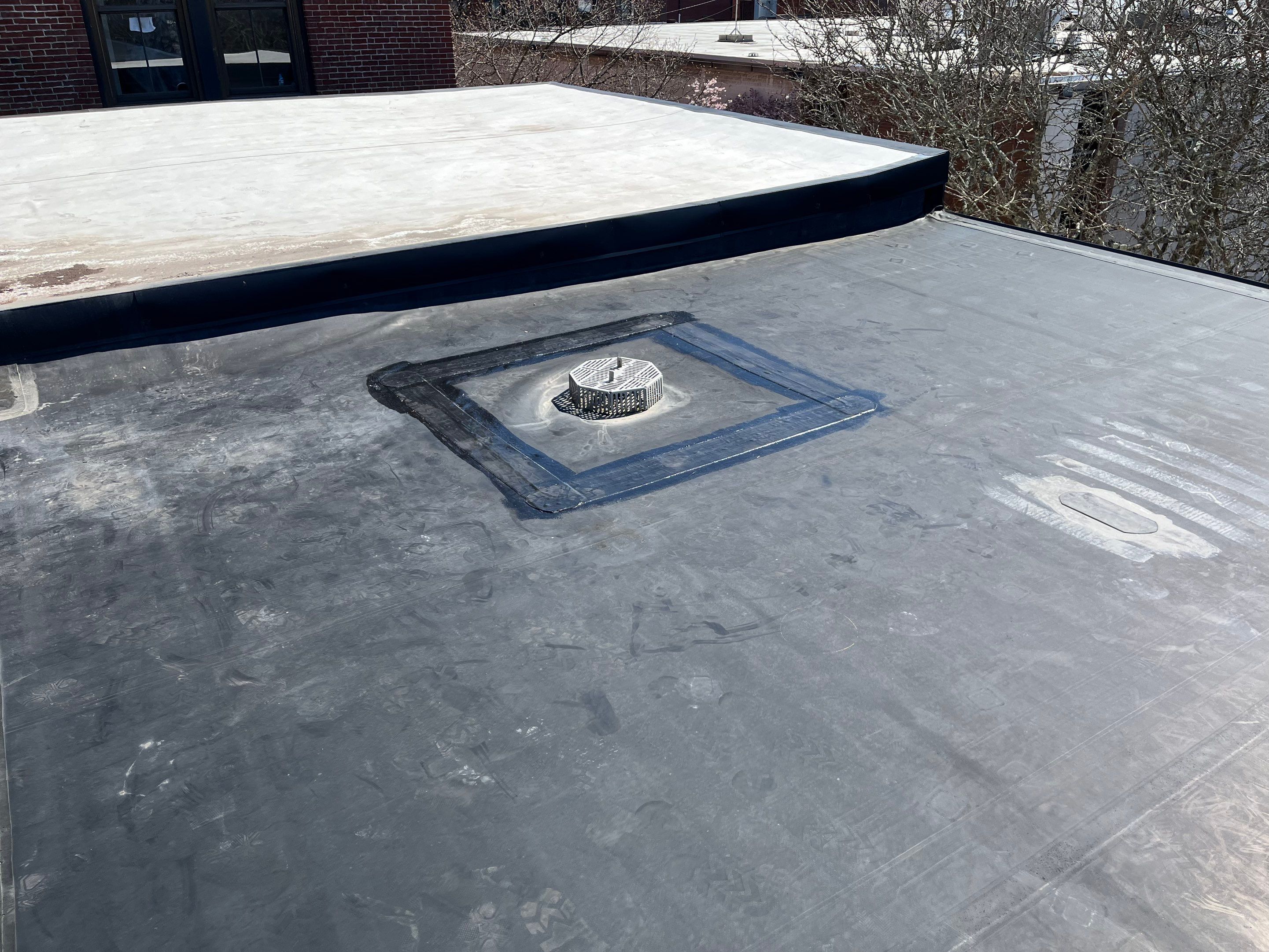Portsmouth, NH Commercial Roof by Tall pine roofing