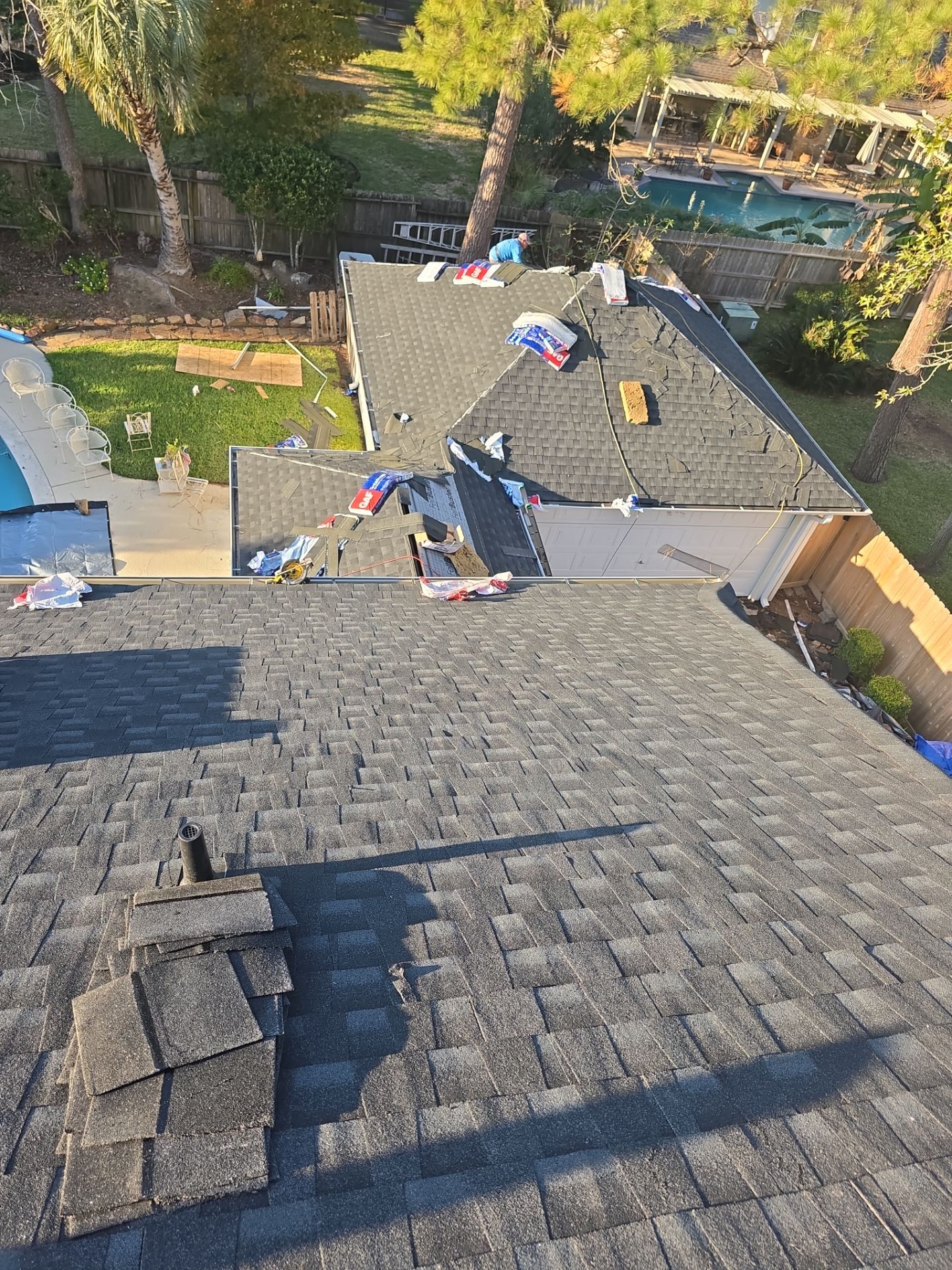 Roof Replacement in Pinehurst of Atascocita, Humble TX by Roof Repair Company
