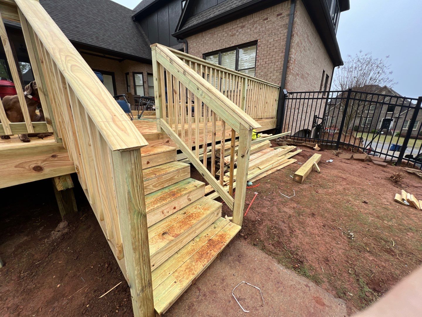 Scout Ridge - Deck Installation  by Pillar and Pine