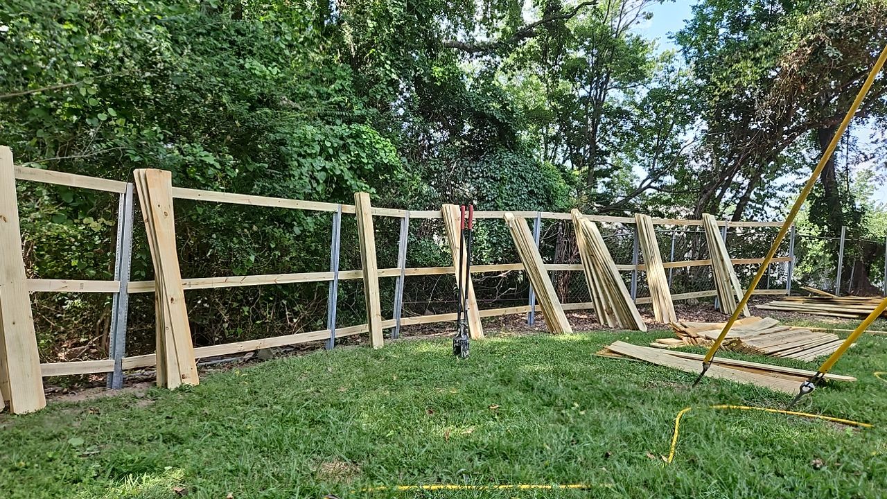 Berry Road - Fence Installation  by Pillar and Pine