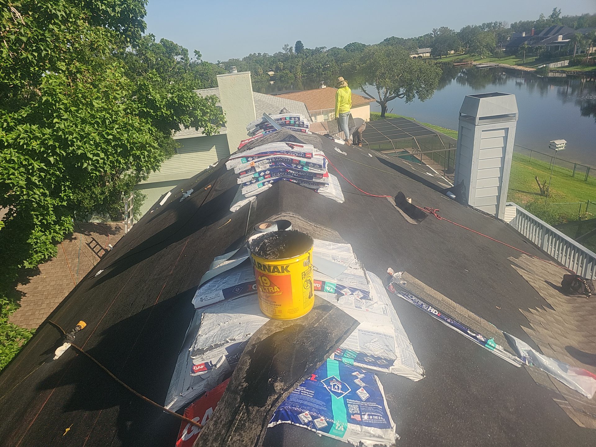 Project in St. Petersburg 33702 by Mitchell Roofing Company LLC 