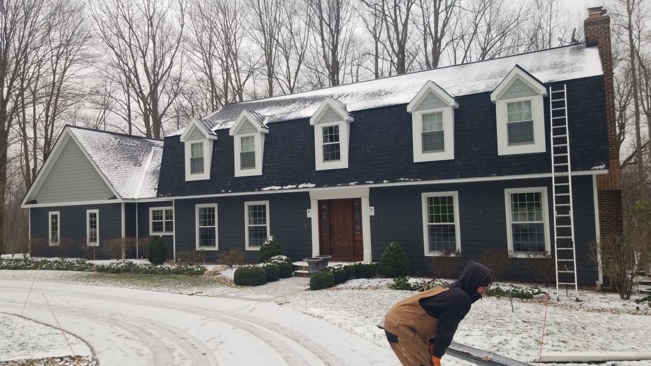 Residential Roofing Installation using Owens Corning Duration, Driftwood by Absolute Roofing and Construction