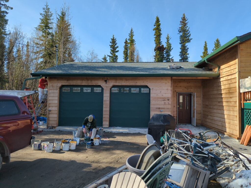 Wood Siding Restoration by Midnight Sun Painting