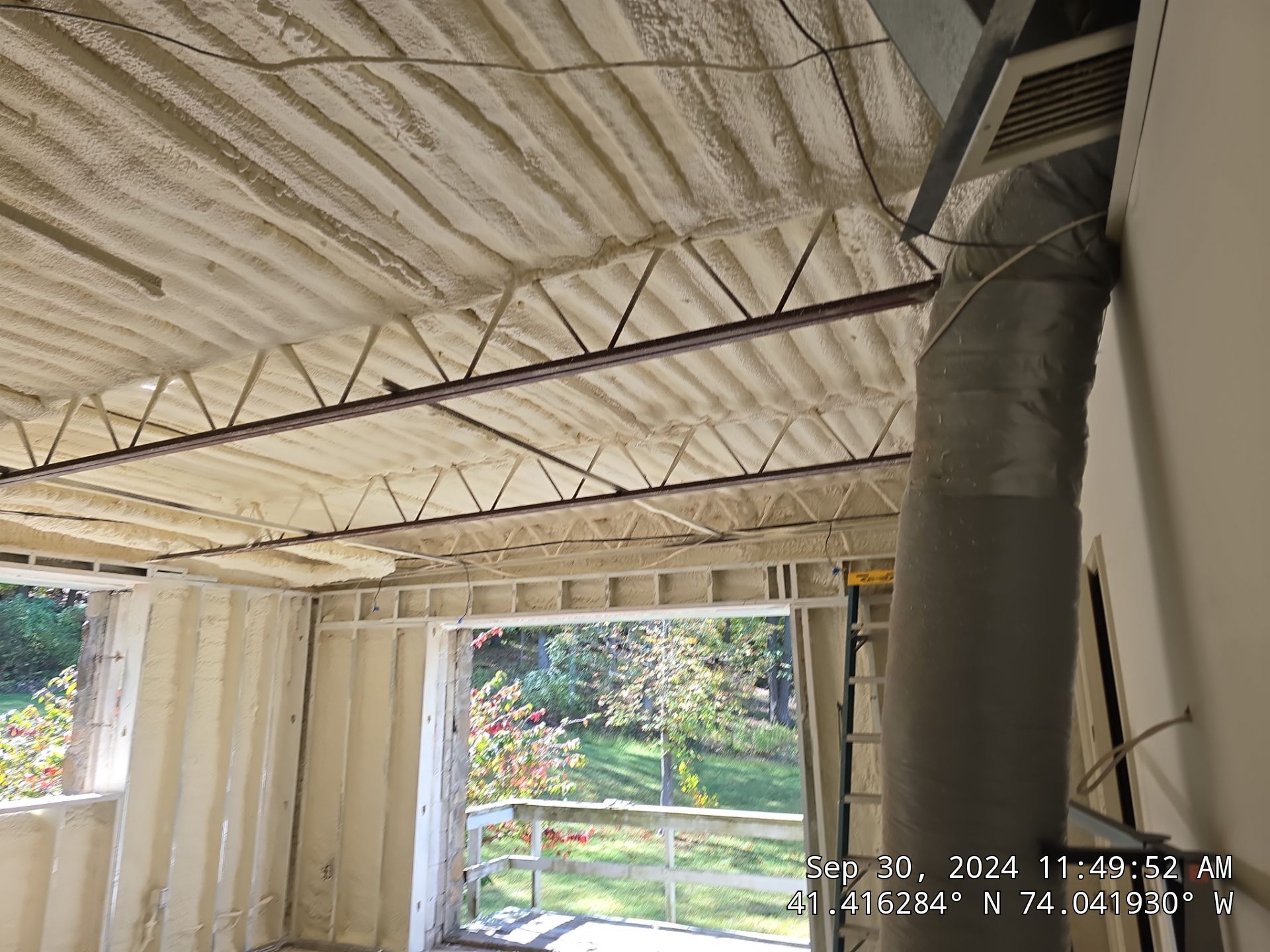 Spray Foam Insulation using Closed Cell Spray Foam by NYS Foam & Energy