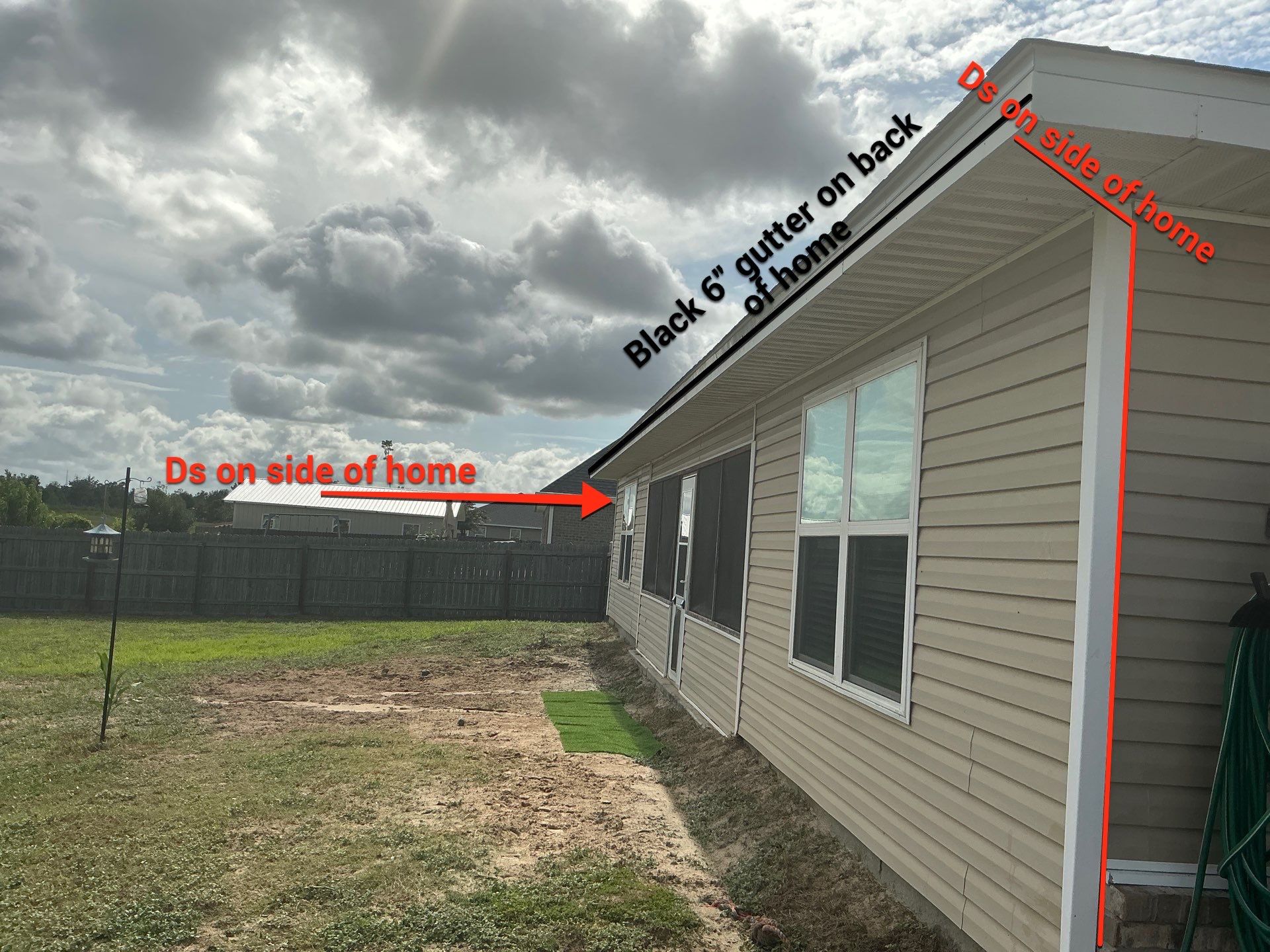 Custom Color Gutters Installed with Precision in Panama City FL by Gutter Professor by Gutter Professors