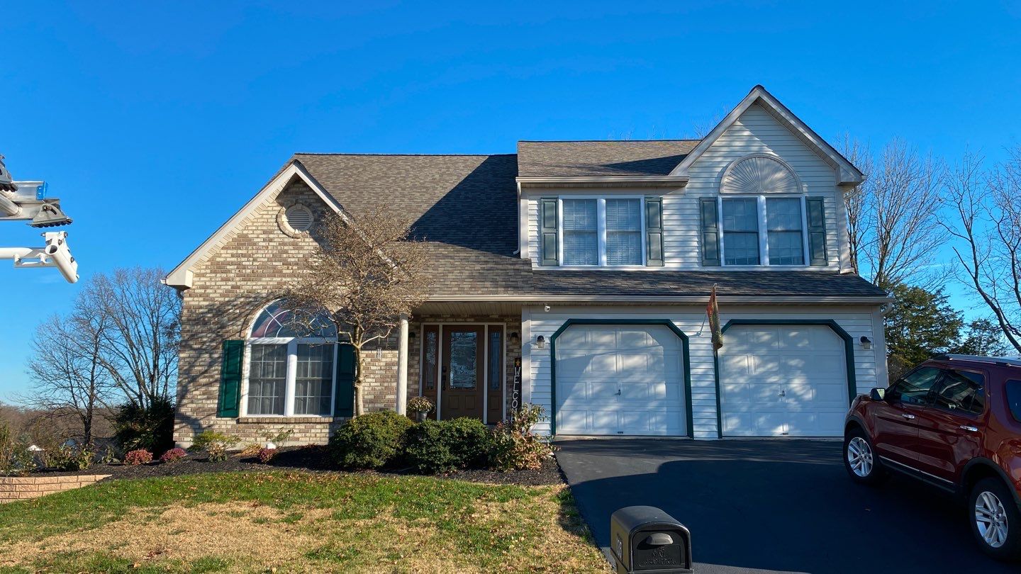 Roofing Installation using CertainTeed Landmark - Weathered Wood by Storm Guard of Ches-Mont PA