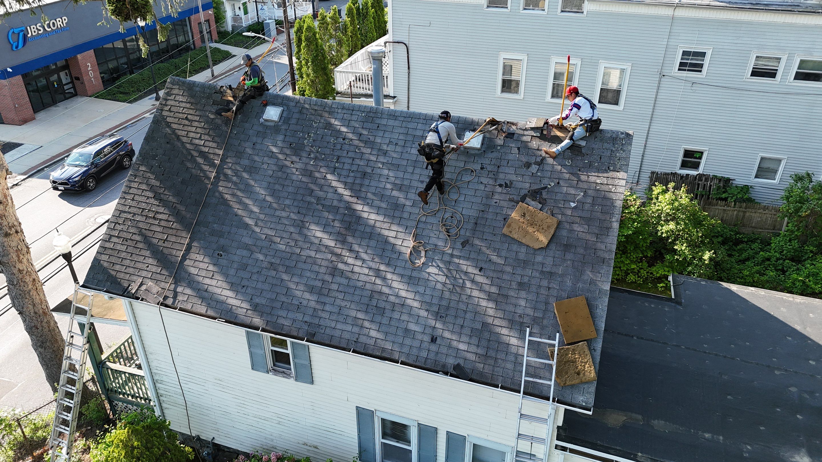 Roof Replacement & Fascia Upgrade Methuen, MA by Mighty Dog Roofing of Greater Middlesex County