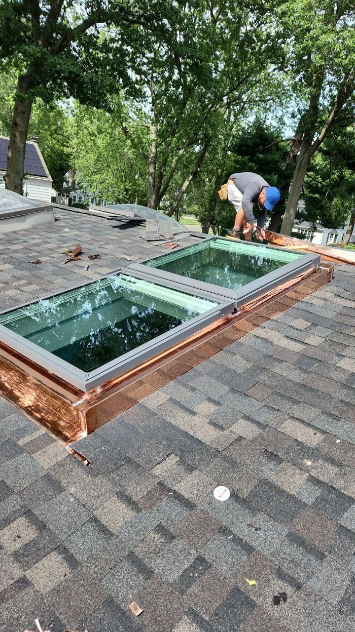 Residential Roofing Installation using Owens Corning TruDefinition Duration Designer - Black Sable by A Plus Exterior