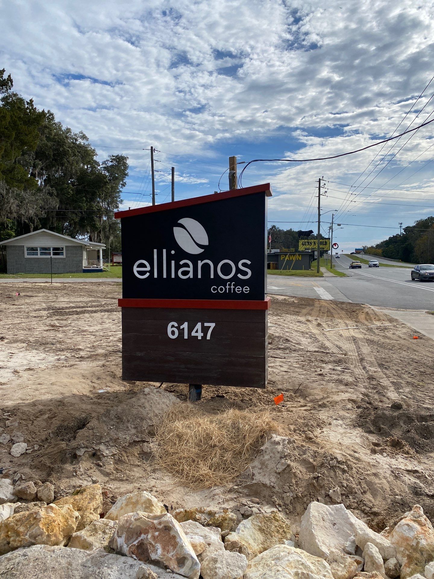 Ellianos Monument Sign by SignCrafters