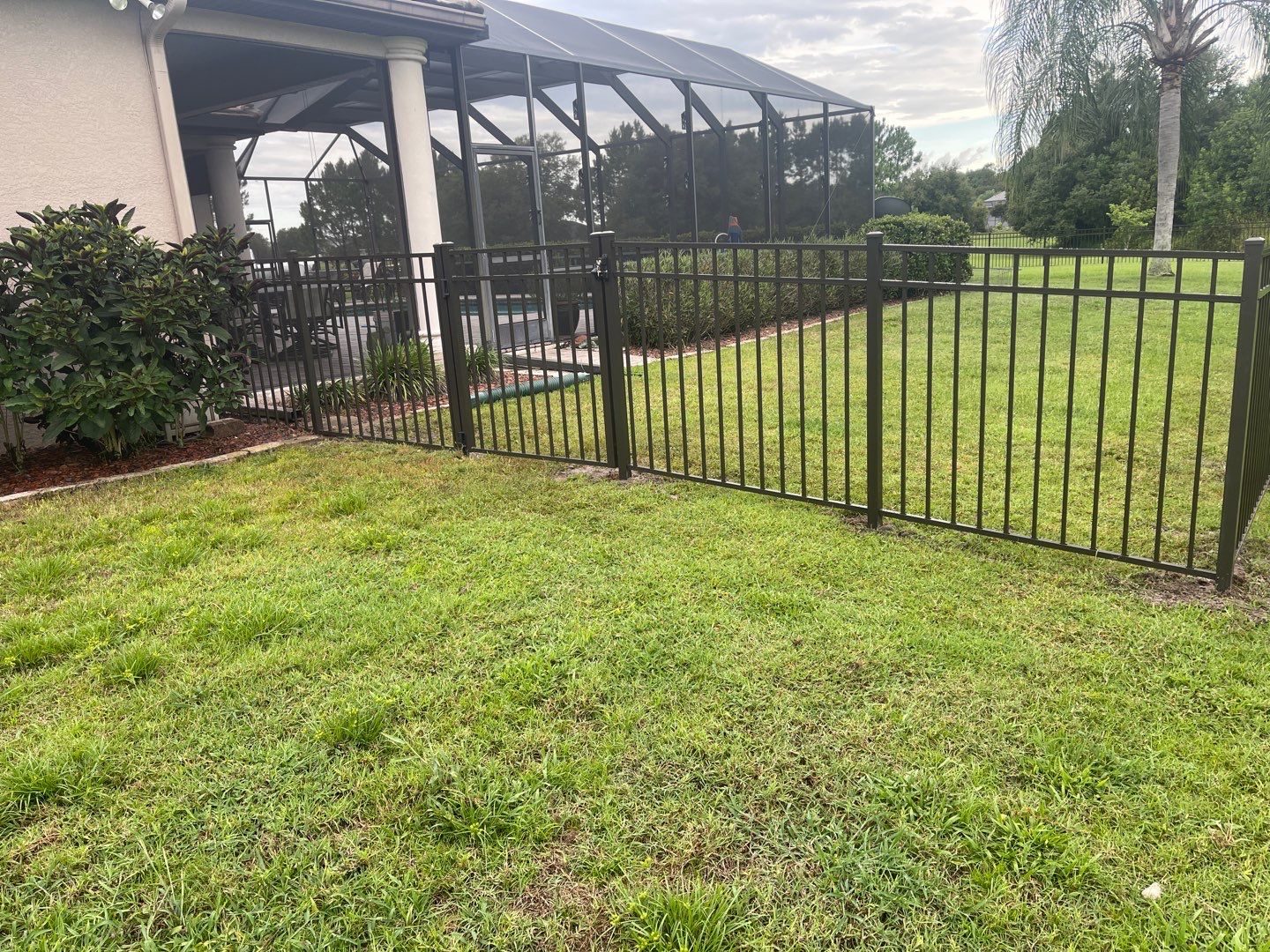 Parrish, FL 4ft. Tall Black 3-Rail Aluminum Fence by Asap fence and gates, LLC
