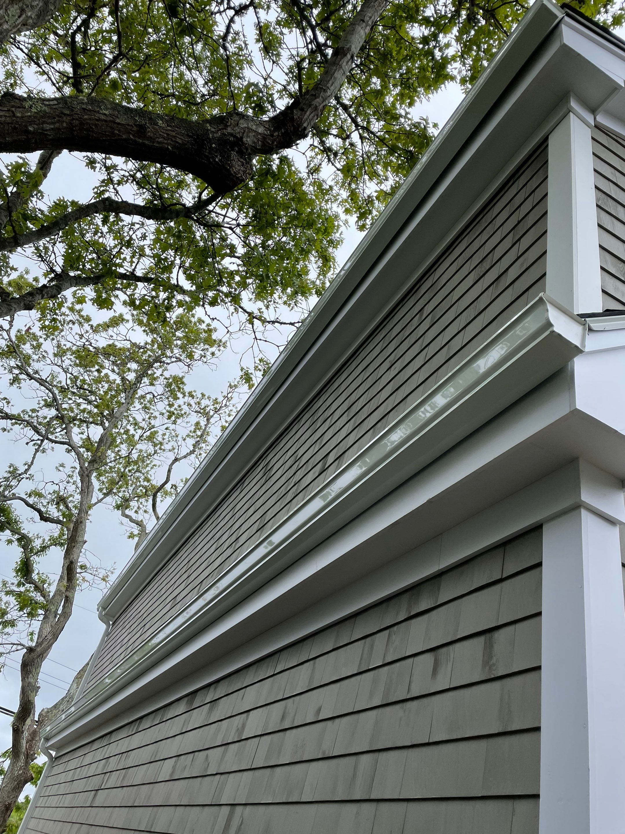 Marion, Ma Gutter Installation using 6" K-Style Duo Pro Aluminum Gutter by Gutter Pro Enterprises
