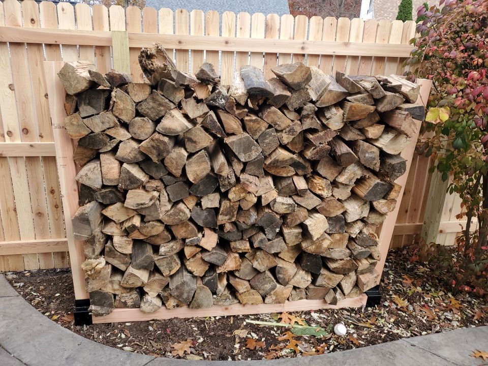 Firewood Delivery  using Seasoned Firewood by Mike Jones & Sons Tree Service LLC 