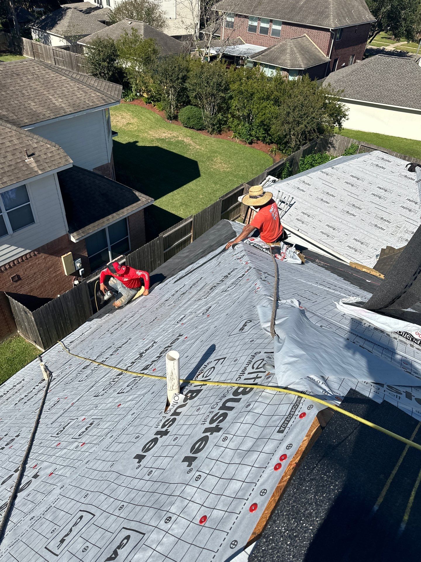 Project in Pearland by Motion Roofing