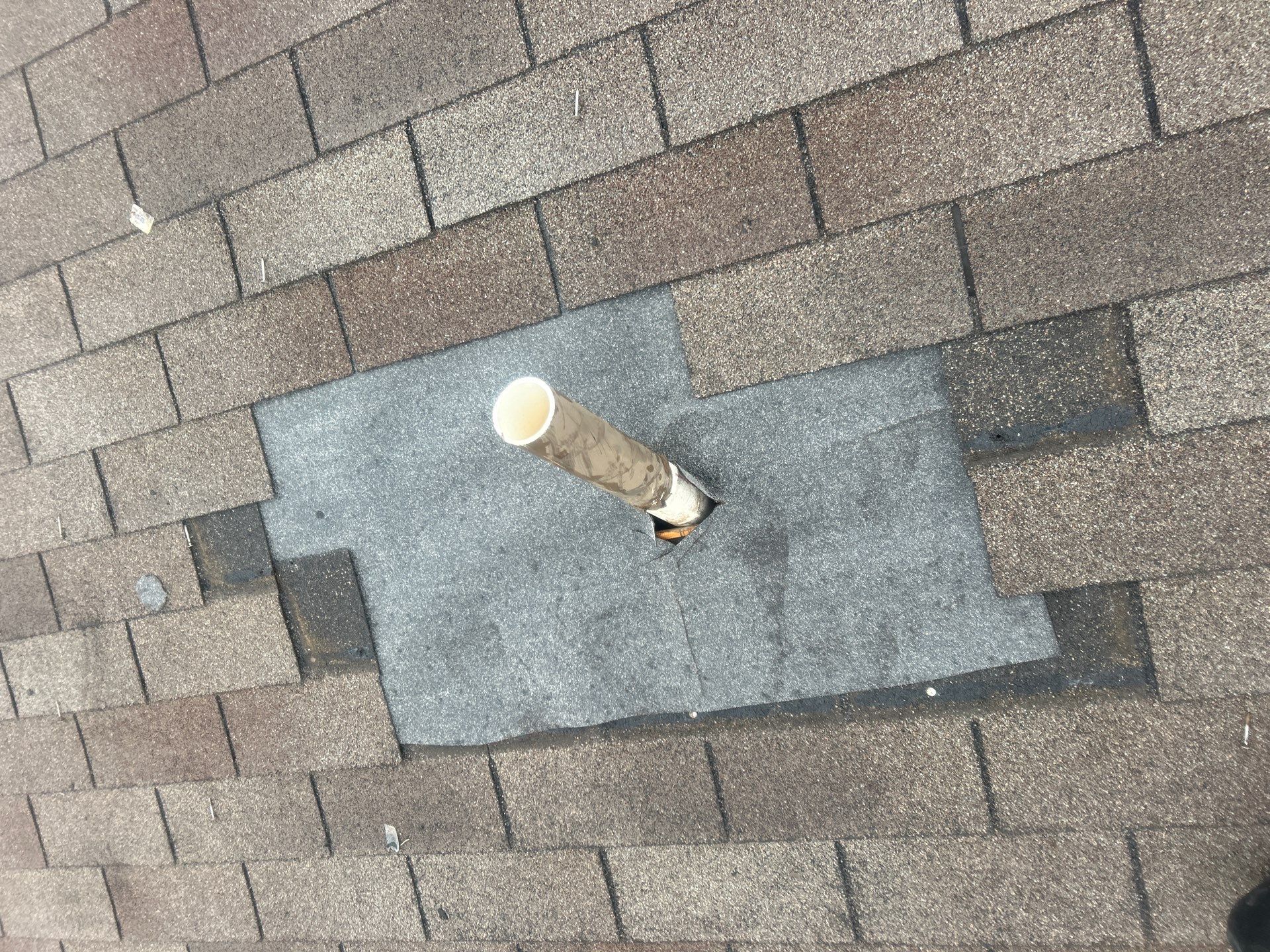 Hail Damage using Owen's Corning Duration (Lifetime) Shingles by Roof Repair Company