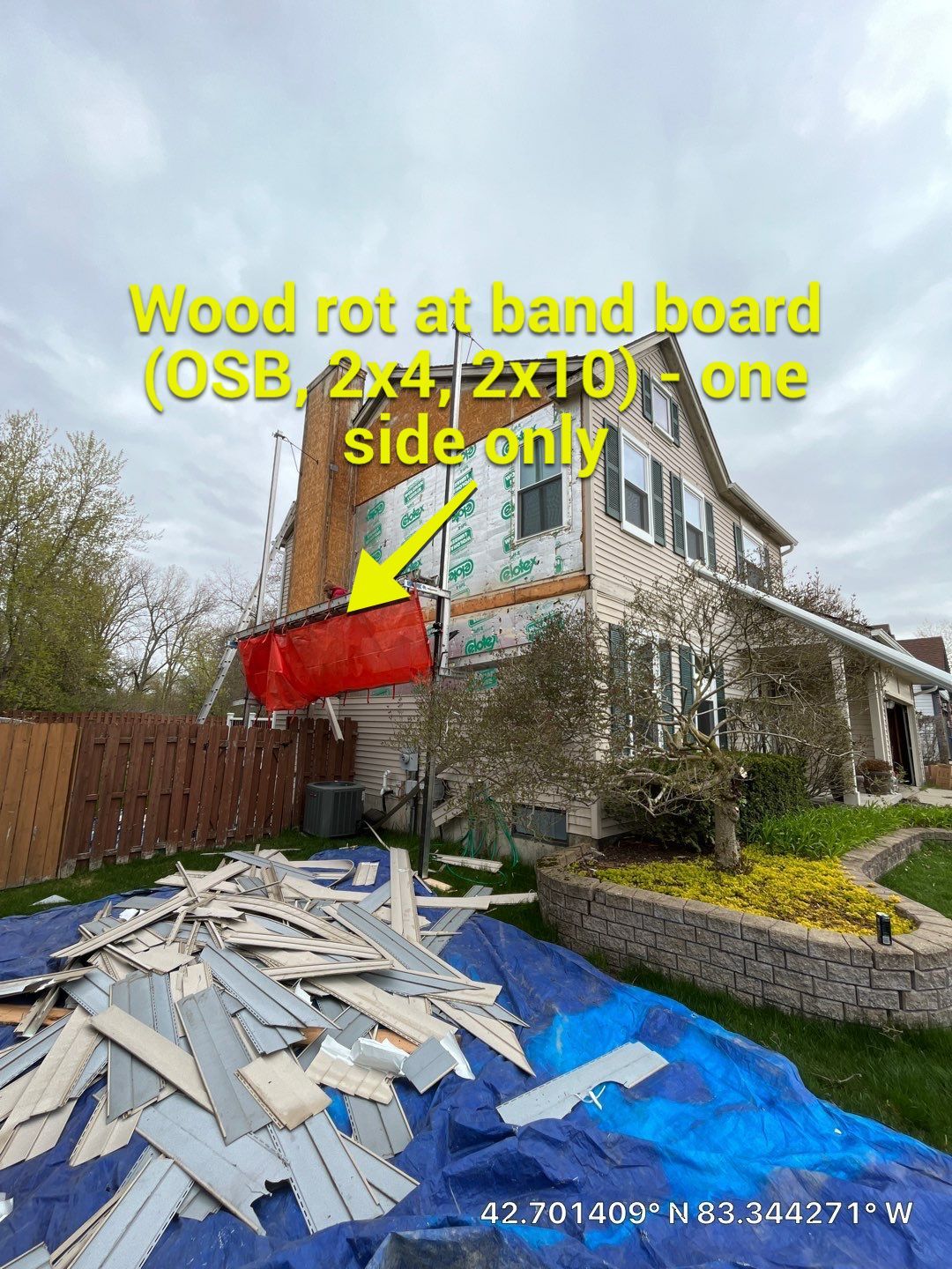 Siding Replacement using CertainTeed Restoration Classis D4 by 180 Contractors
