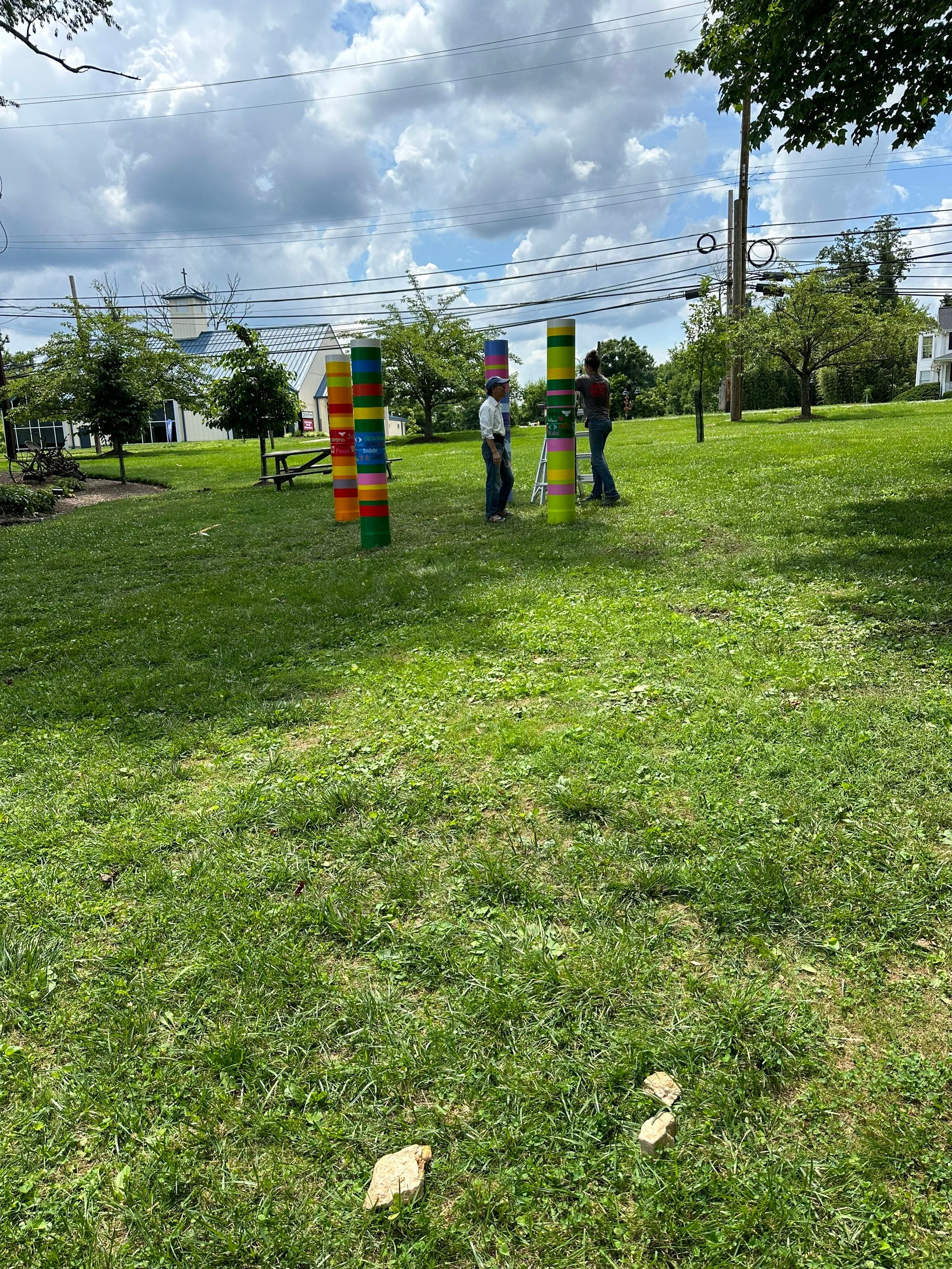 Indoor & Outdoor Art Installation by The Smet Companies, LLC