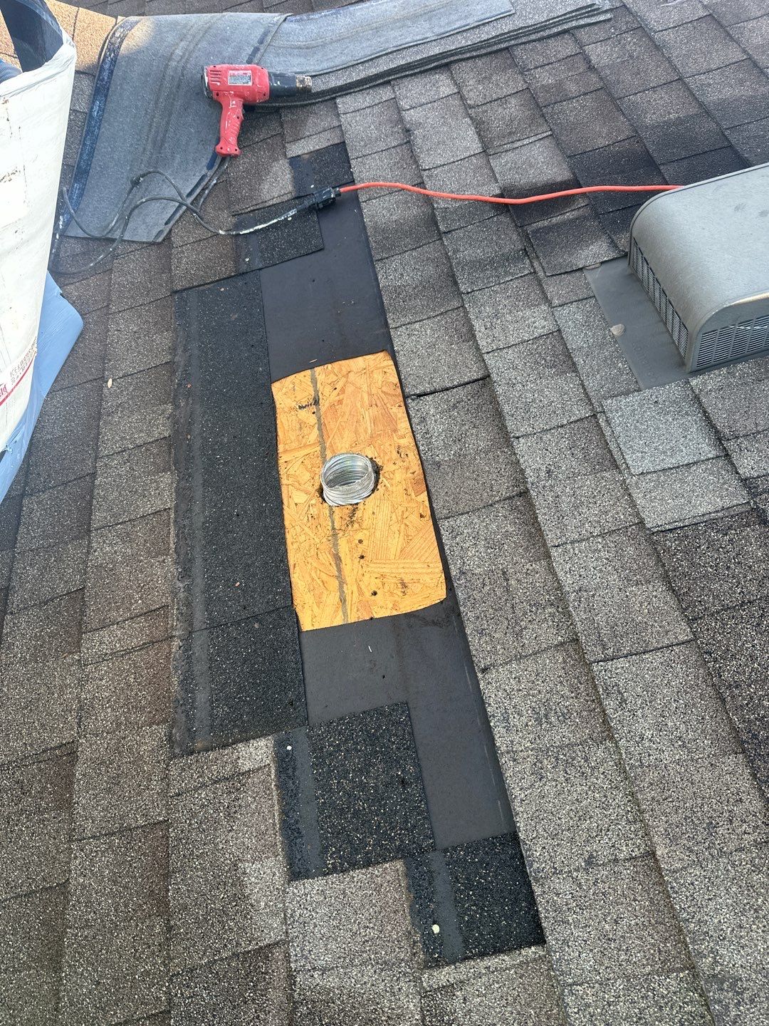 Hail Damage using Owen's Corning Duration (Lifetime) Shingles by Roof Repair Services LLC