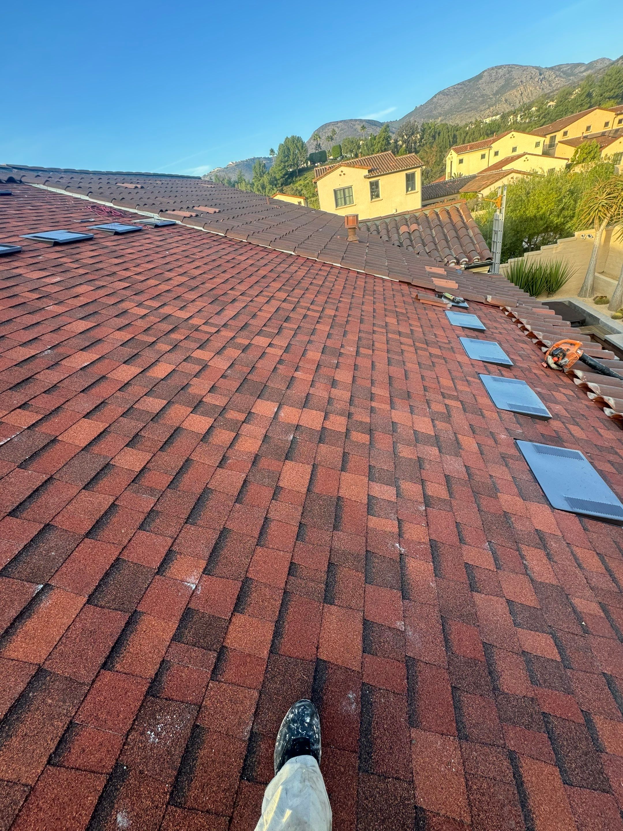 Rancho Santa Fe Solar Roof Integration & Clay Tile Roof Replacement by Zenith Roofing Services
